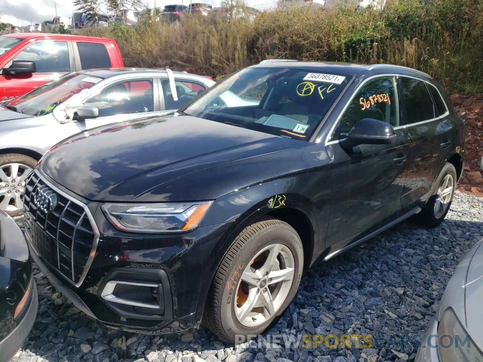 2 Photograph of a damaged car WA1AAAFY4M2113880 AUDI Q5 2021