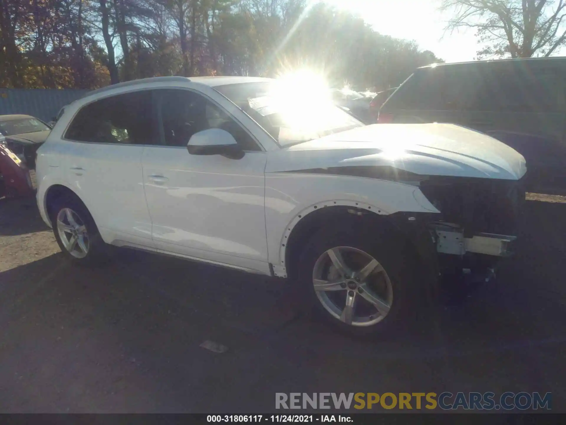 1 Photograph of a damaged car WA1AAAFY4M2127360 AUDI Q5 2021