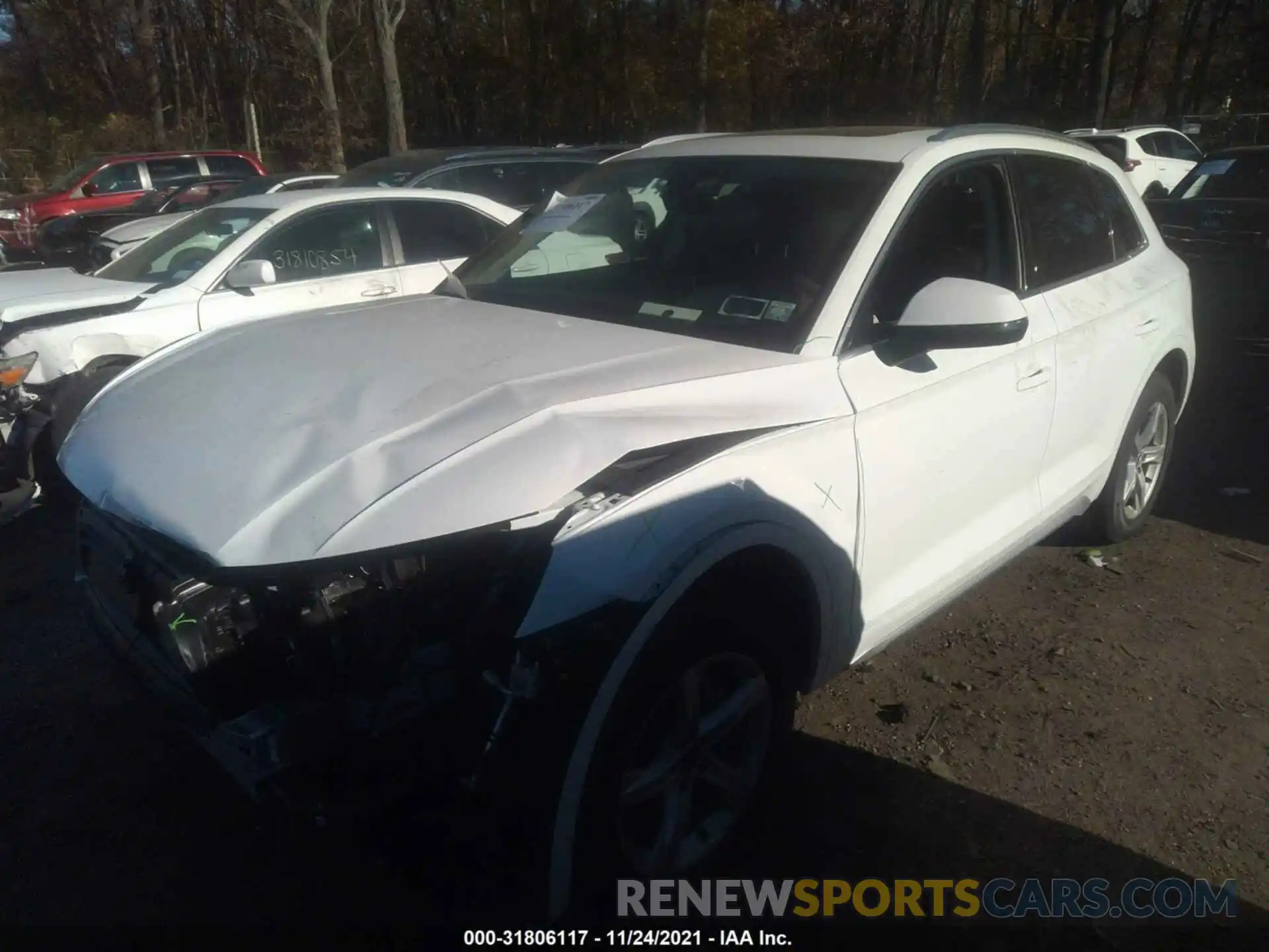 2 Photograph of a damaged car WA1AAAFY4M2127360 AUDI Q5 2021