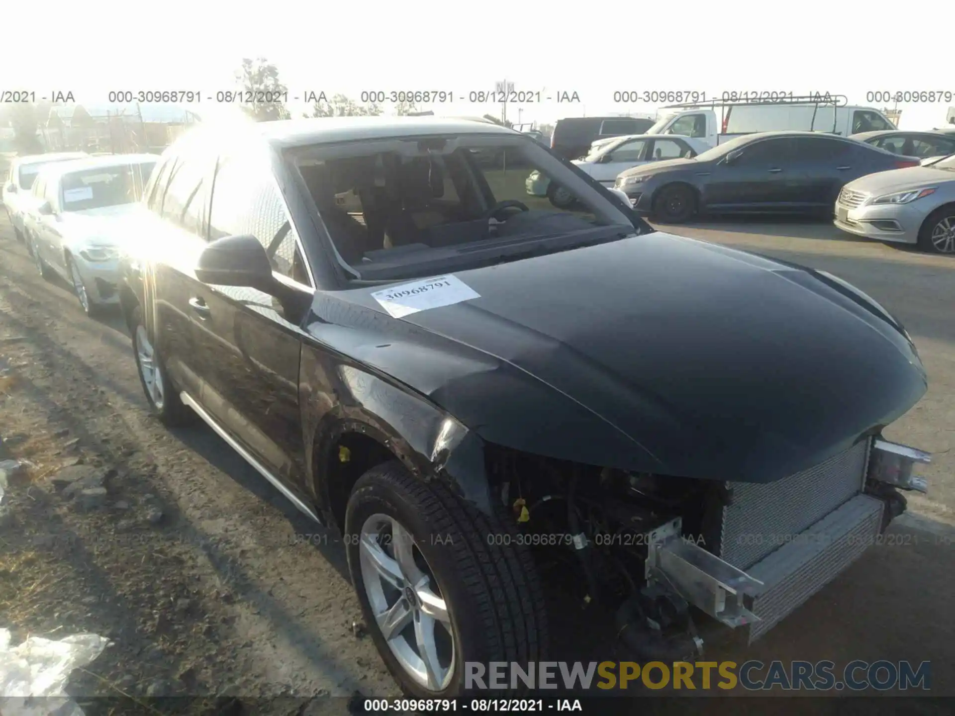 1 Фотография поврежденного автомобиля WA1AAAFY5M2010760 AUDI Q5 2021