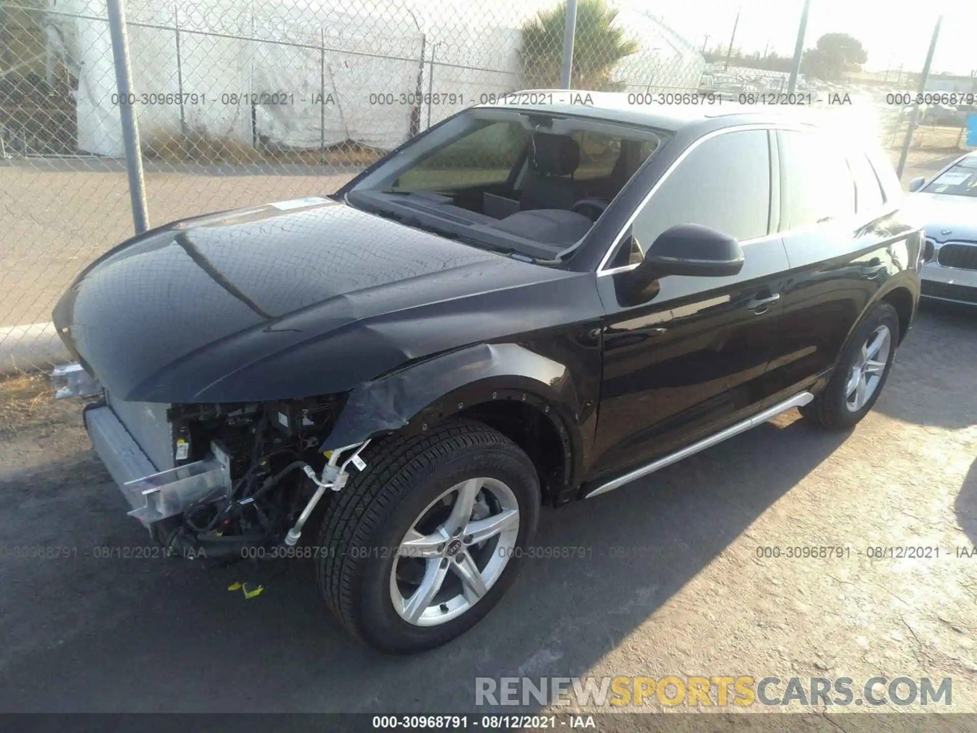 2 Фотография поврежденного автомобиля WA1AAAFY5M2010760 AUDI Q5 2021