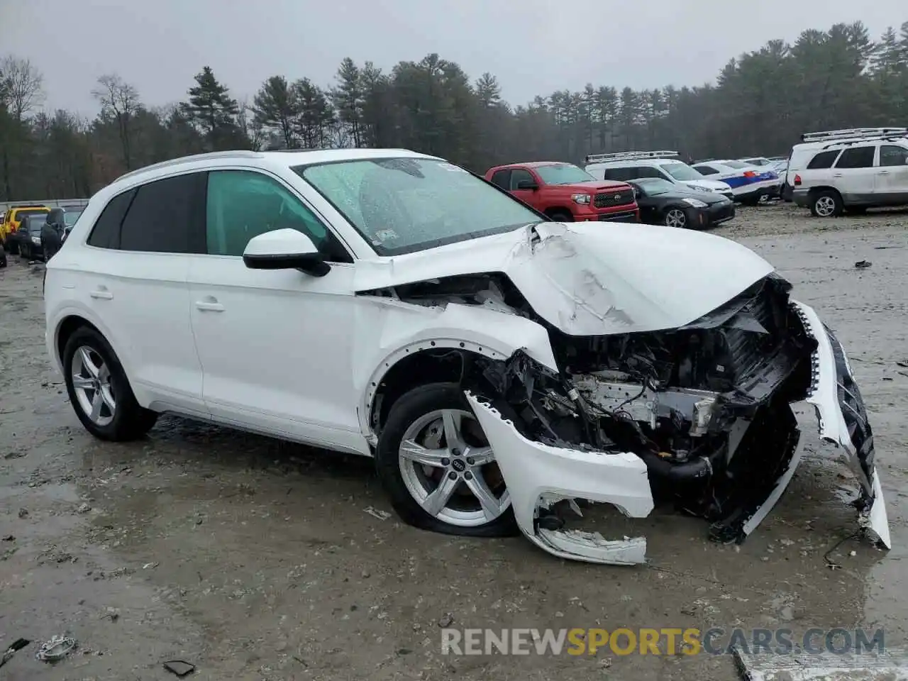 4 Photograph of a damaged car WA1AAAFY5M2019829 AUDI Q5 2021