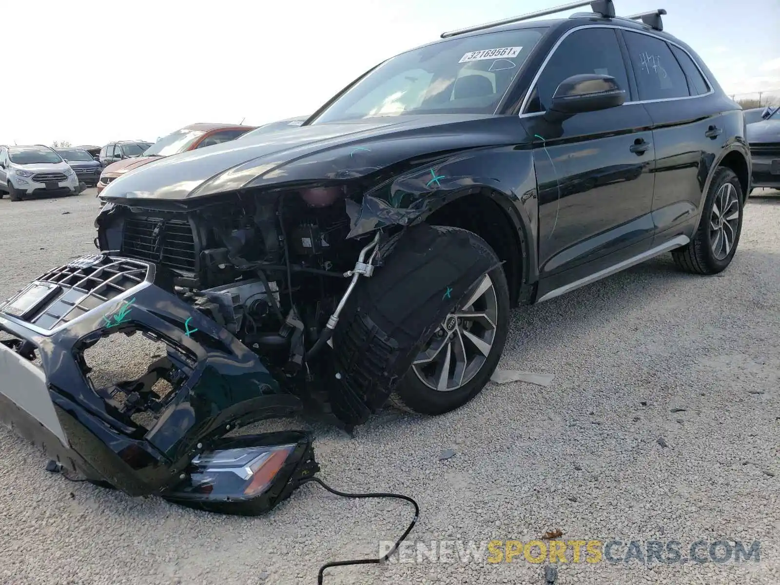 2 Photograph of a damaged car WA1AAAFY5M2023931 AUDI Q5 2021