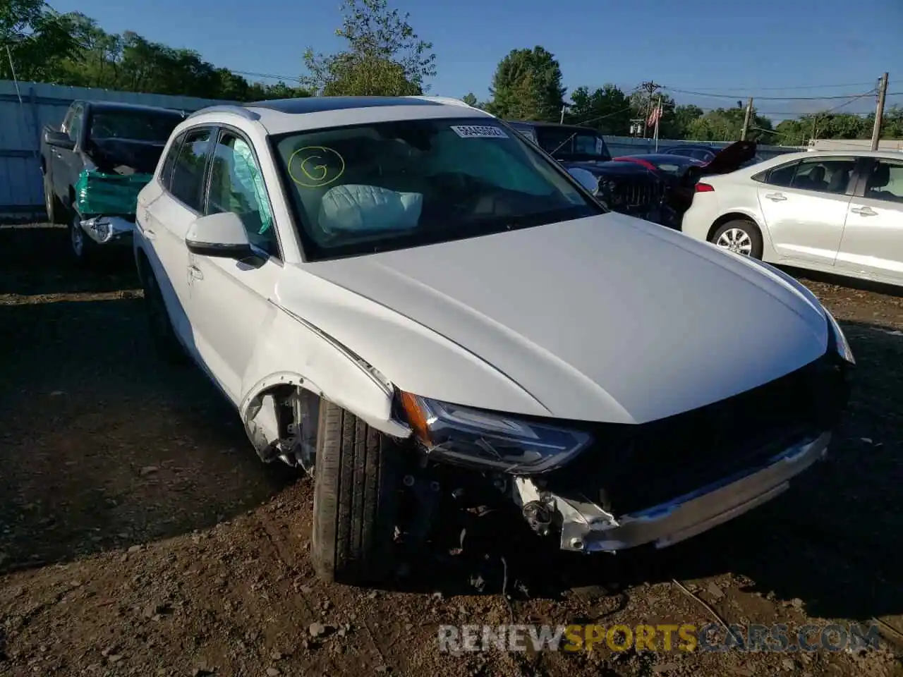 1 Photograph of a damaged car WA1AAAFY5M2025016 AUDI Q5 2021