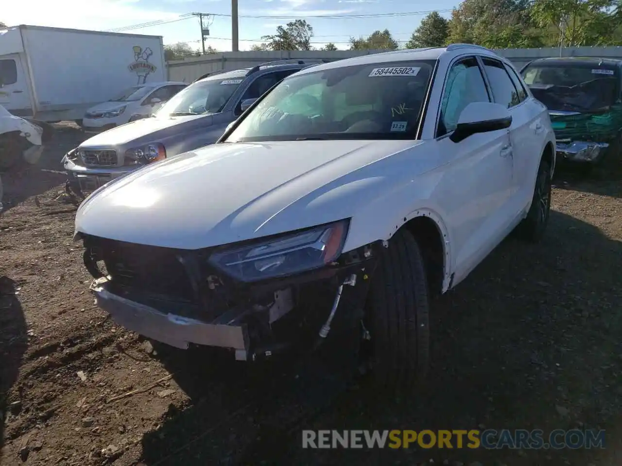 2 Photograph of a damaged car WA1AAAFY5M2025016 AUDI Q5 2021