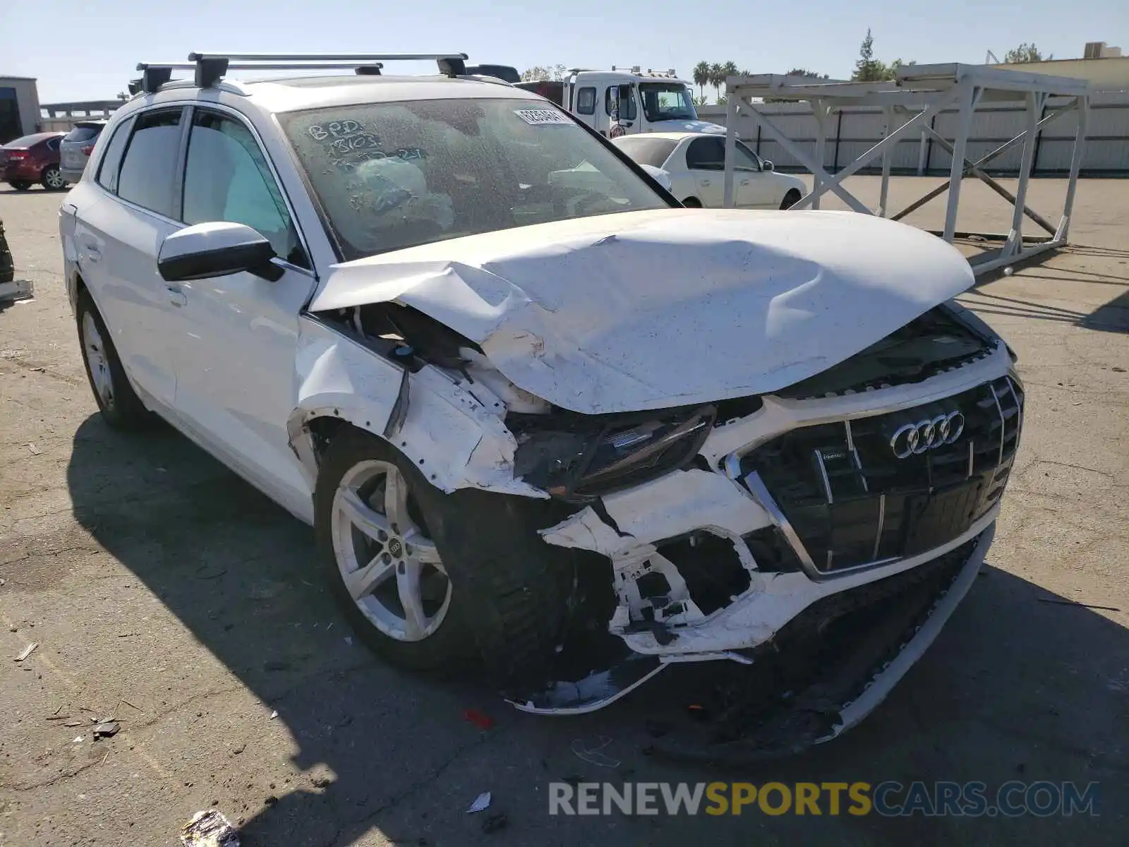 1 Photograph of a damaged car WA1AAAFY5M2048991 AUDI Q5 2021