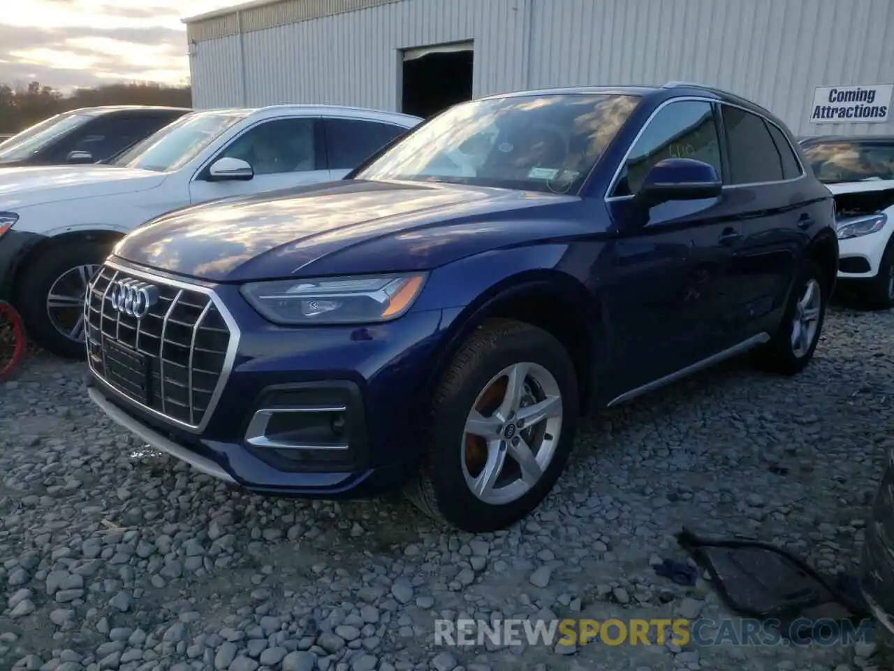 2 Фотография поврежденного автомобиля WA1AAAFY5M2051745 AUDI Q5 2021