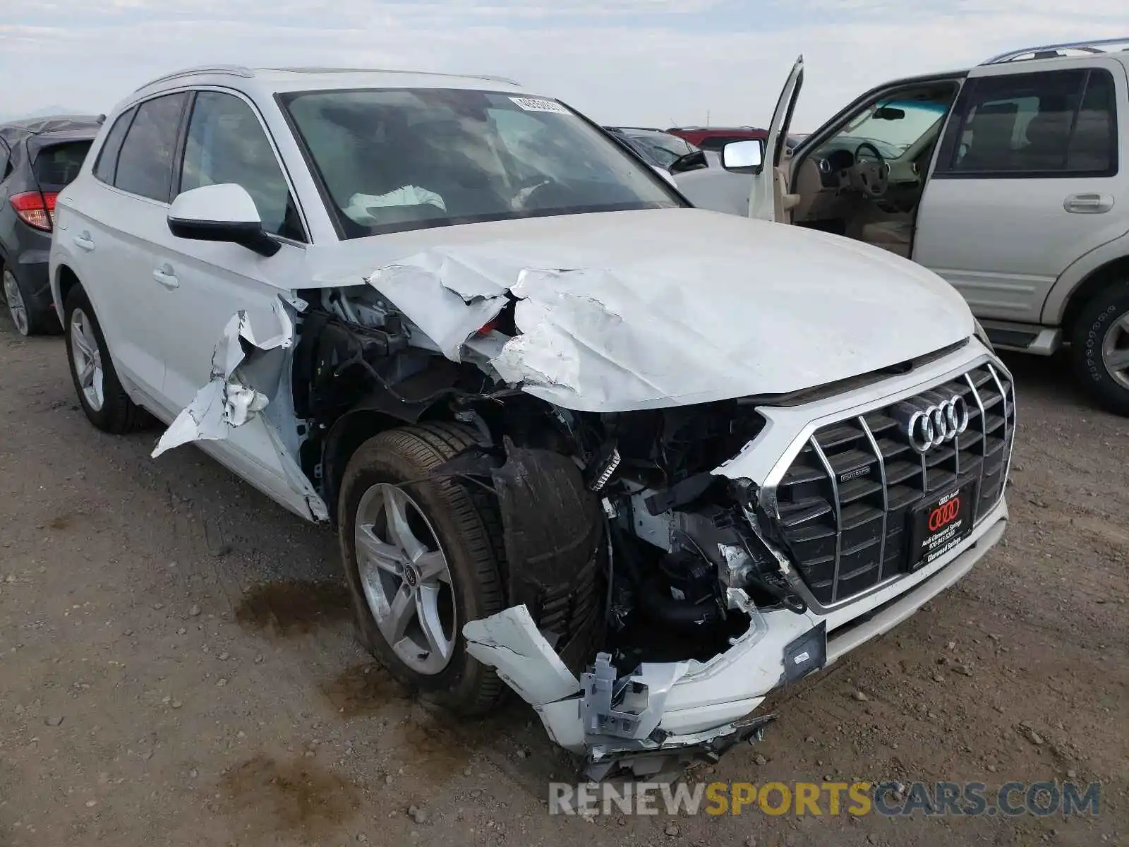 1 Photograph of a damaged car WA1AAAFY5M2062471 AUDI Q5 2021