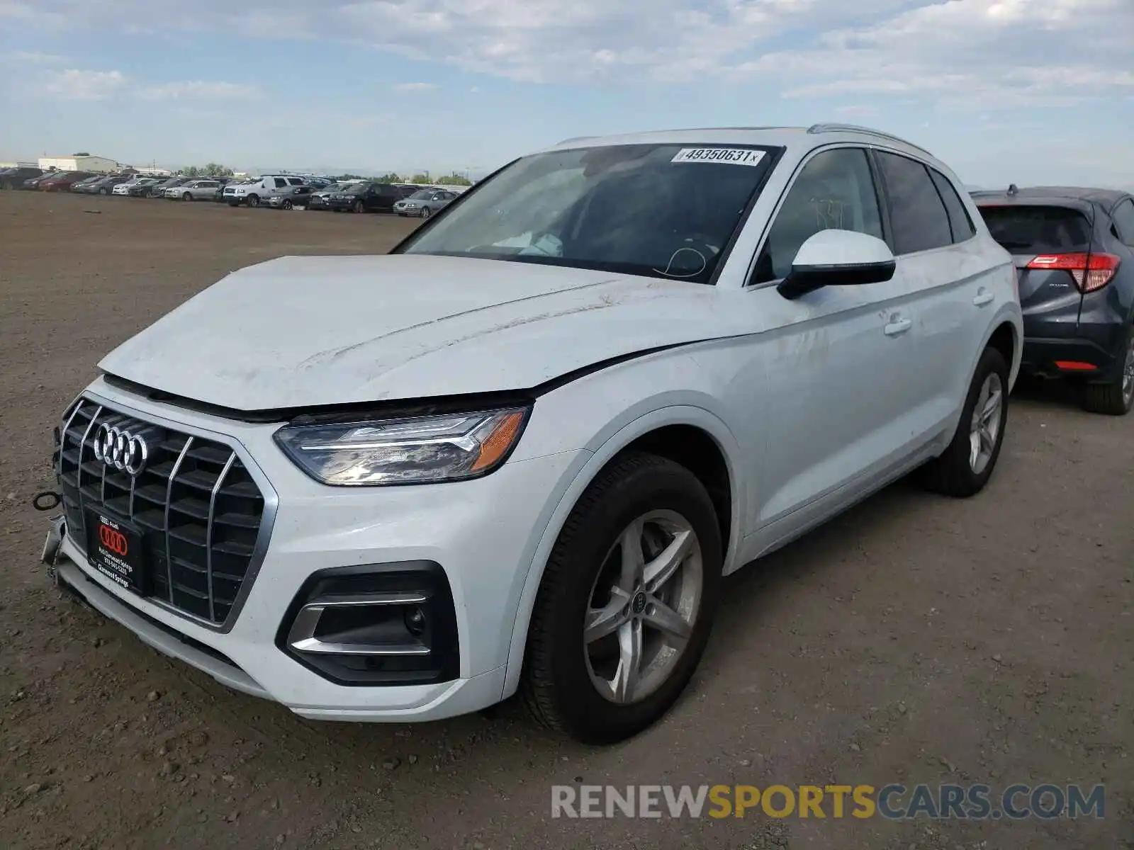 2 Photograph of a damaged car WA1AAAFY5M2062471 AUDI Q5 2021