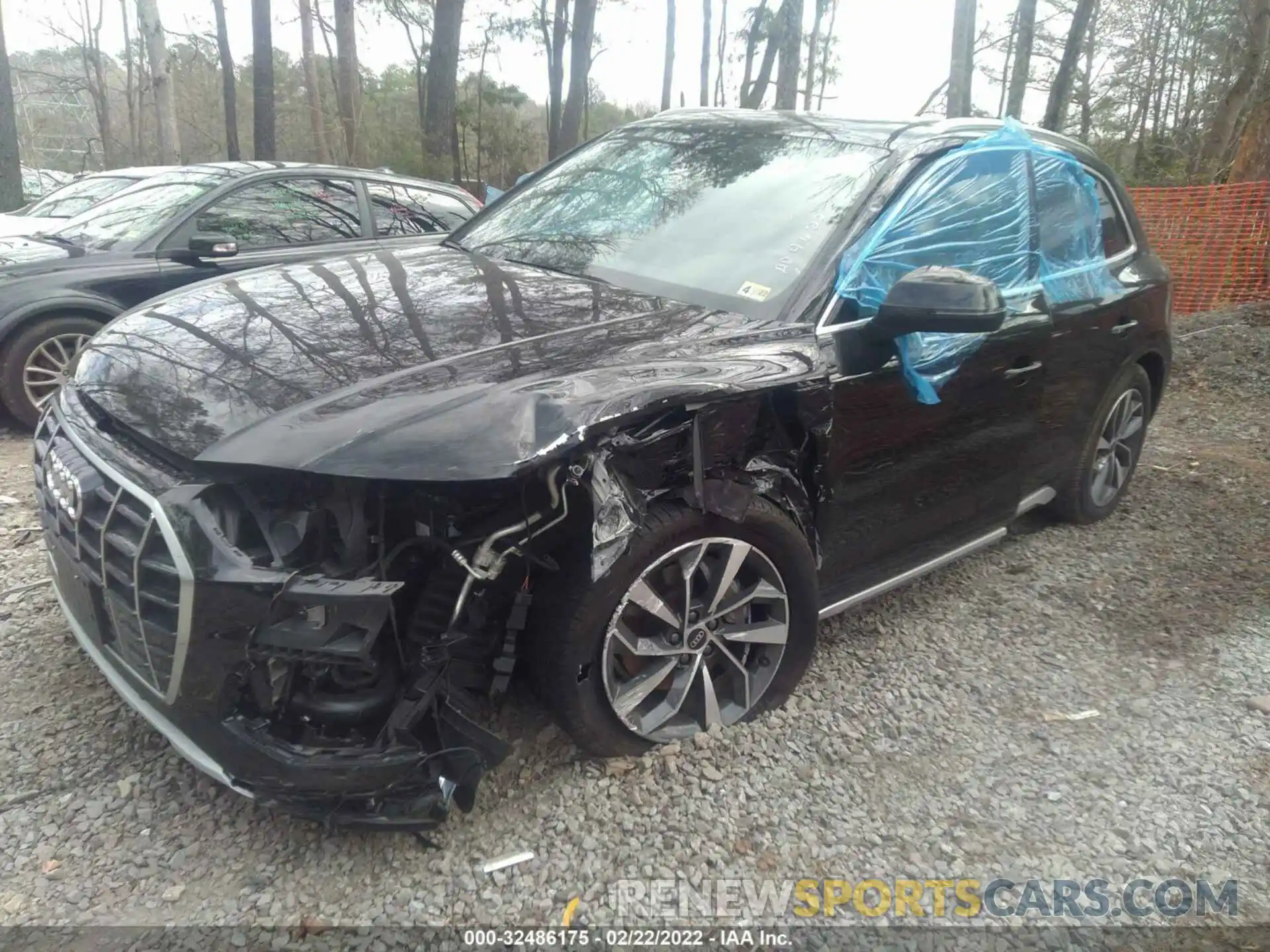 2 Photograph of a damaged car WA1AAAFY5M2066391 AUDI Q5 2021