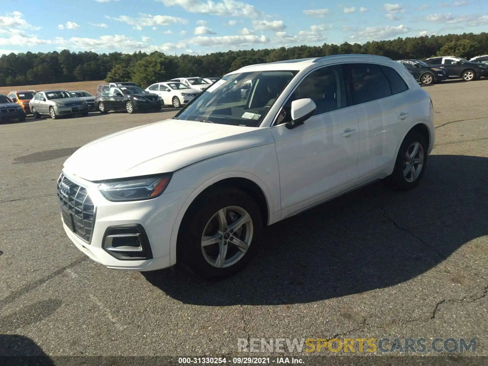 2 Photograph of a damaged car WA1AAAFY5M2073454 AUDI Q5 2021