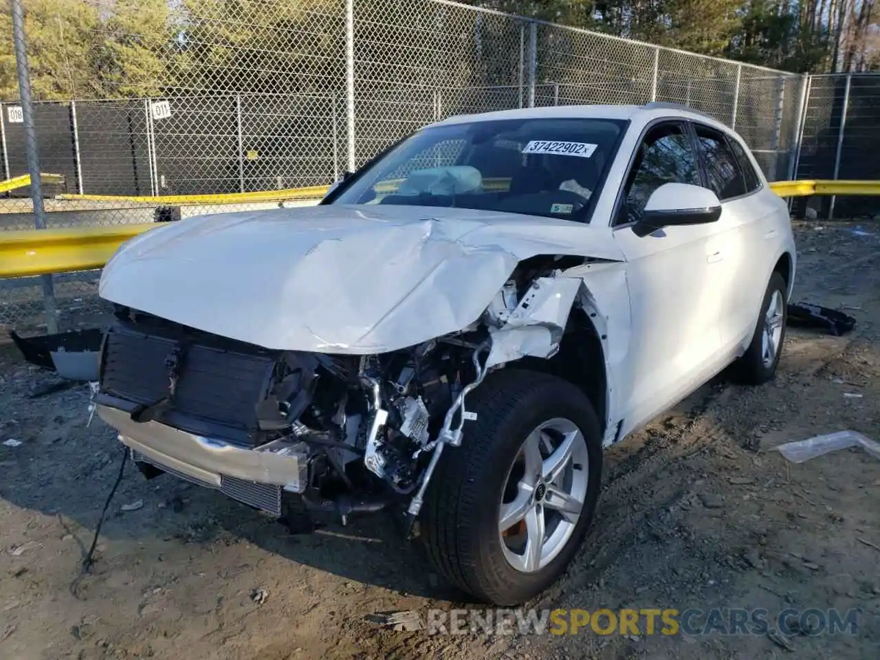 2 Photograph of a damaged car WA1AAAFY5M2099536 AUDI Q5 2021