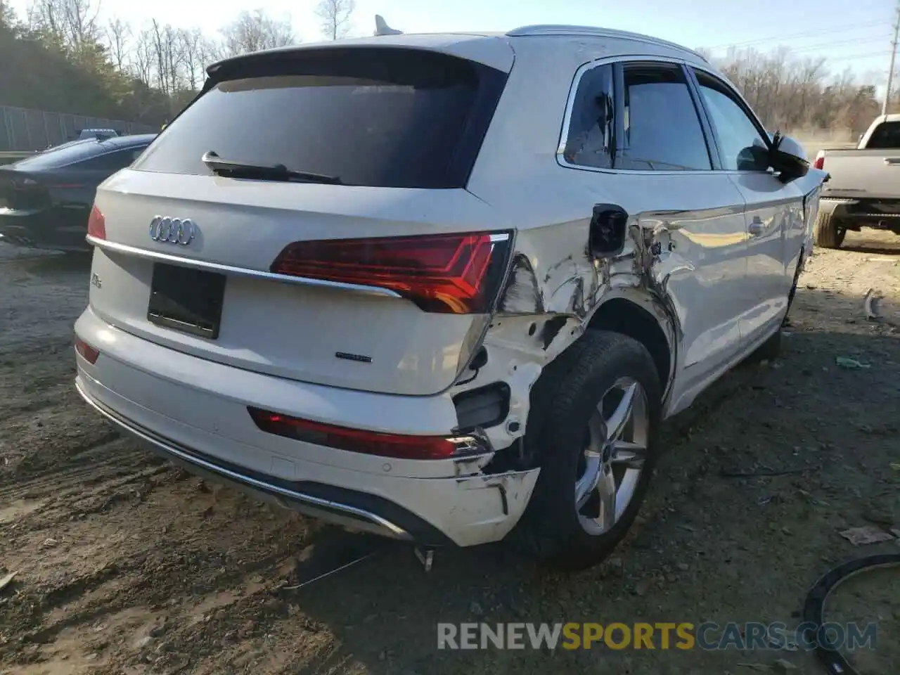 4 Фотография поврежденного автомобиля WA1AAAFY5M2099536 AUDI Q5 2021