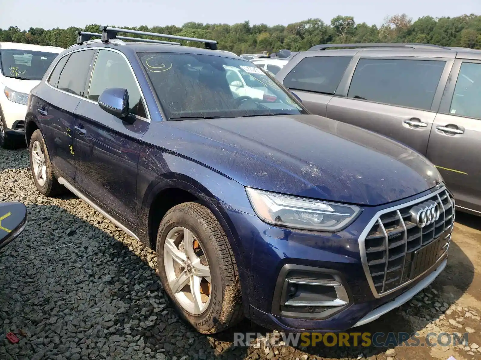 1 Фотография поврежденного автомобиля WA1AAAFY5M2107389 AUDI Q5 2021