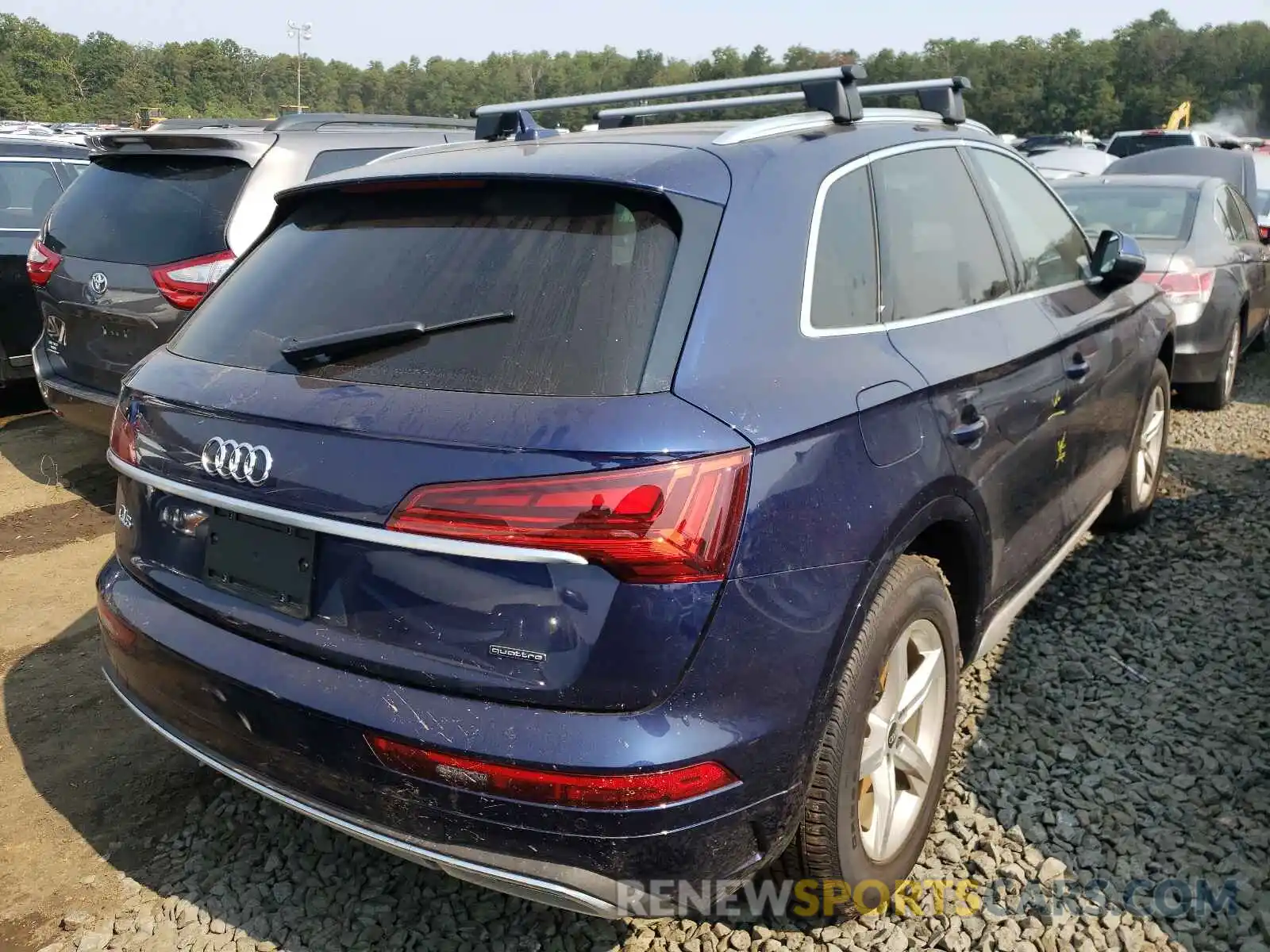 4 Фотография поврежденного автомобиля WA1AAAFY5M2107389 AUDI Q5 2021