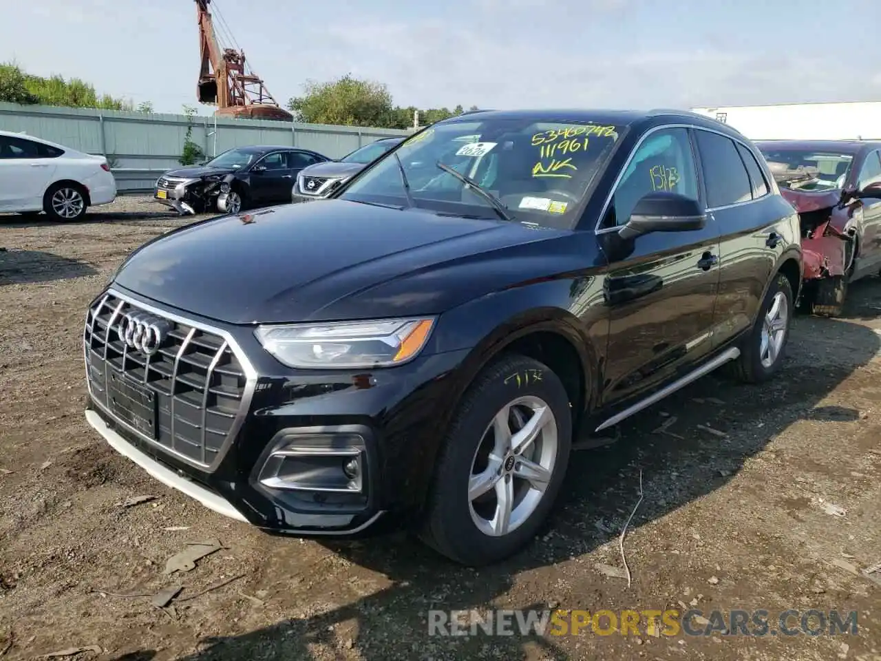 2 Photograph of a damaged car WA1AAAFY5M2111961 AUDI Q5 2021