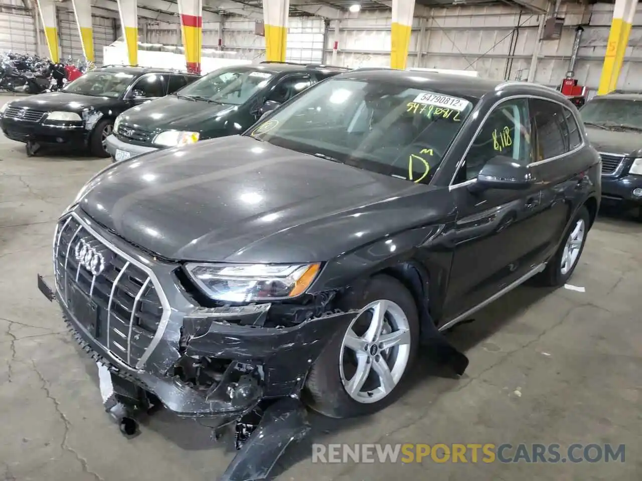 2 Photograph of a damaged car WA1AAAFY5M2124385 AUDI Q5 2021