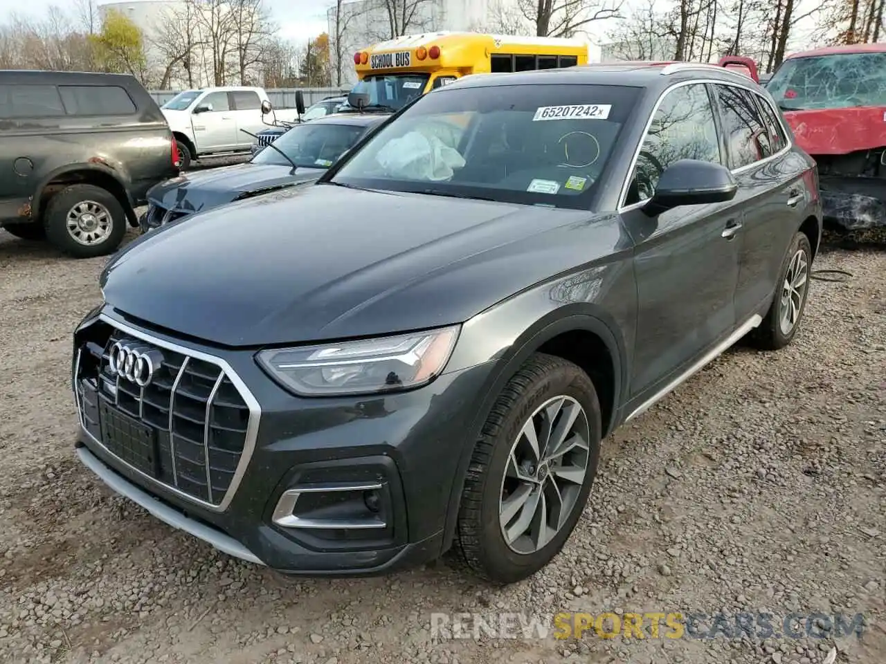 2 Фотография поврежденного автомобиля WA1AAAFY6M2002702 AUDI Q5 2021