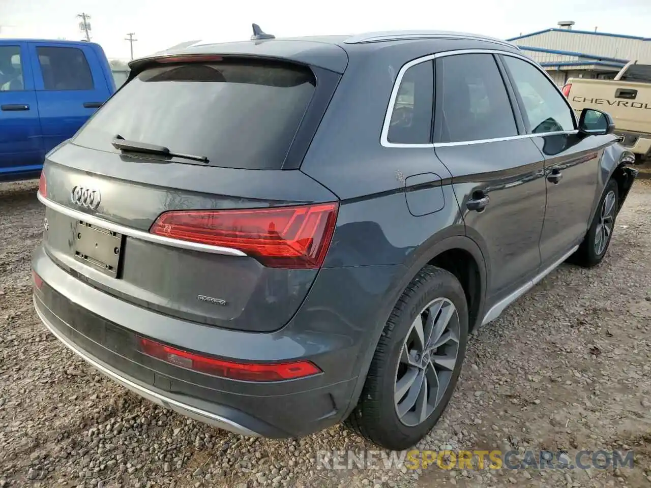 4 Фотография поврежденного автомобиля WA1AAAFY6M2002702 AUDI Q5 2021