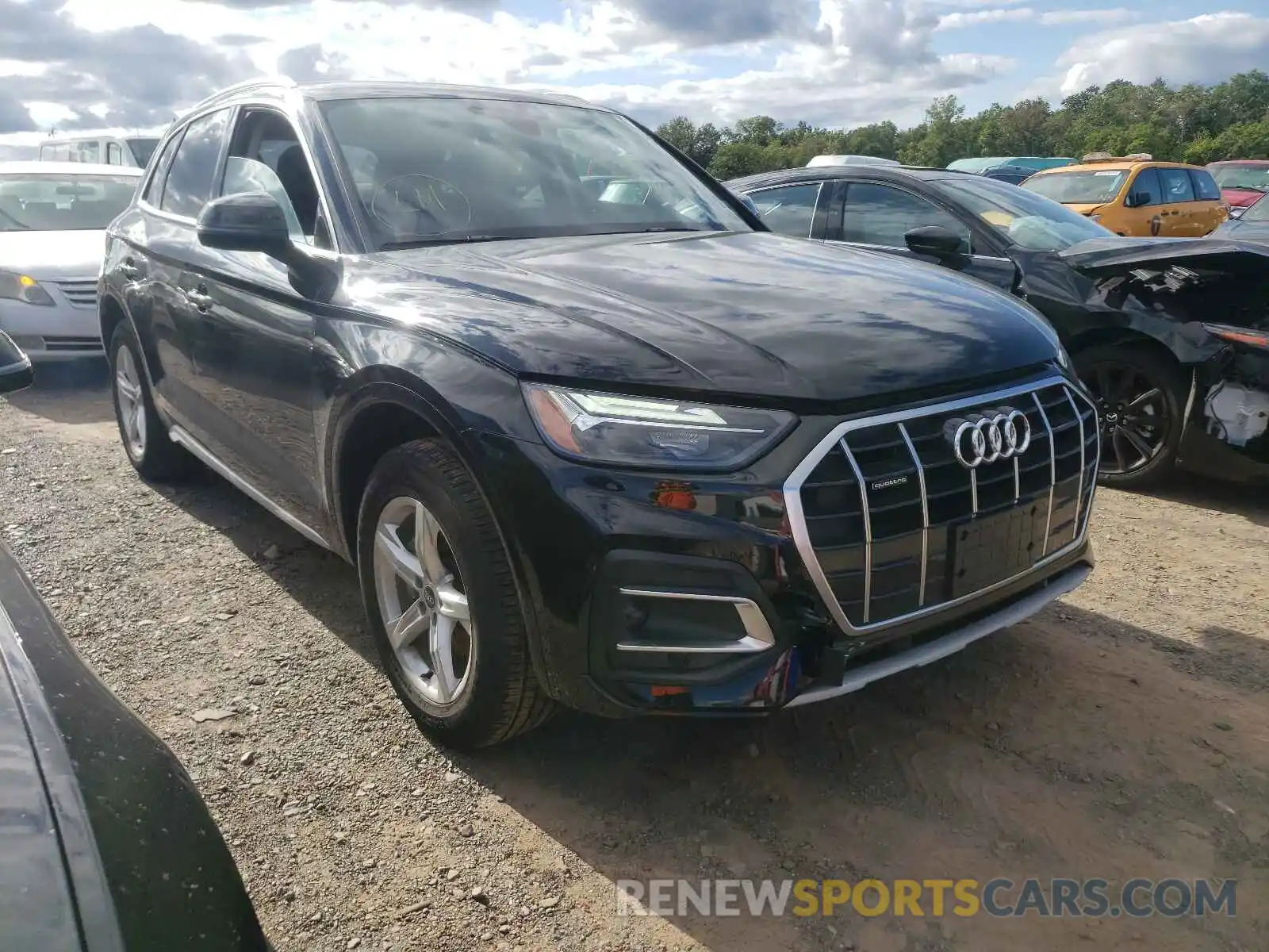 1 Фотография поврежденного автомобиля WA1AAAFY6M2002912 AUDI Q5 2021