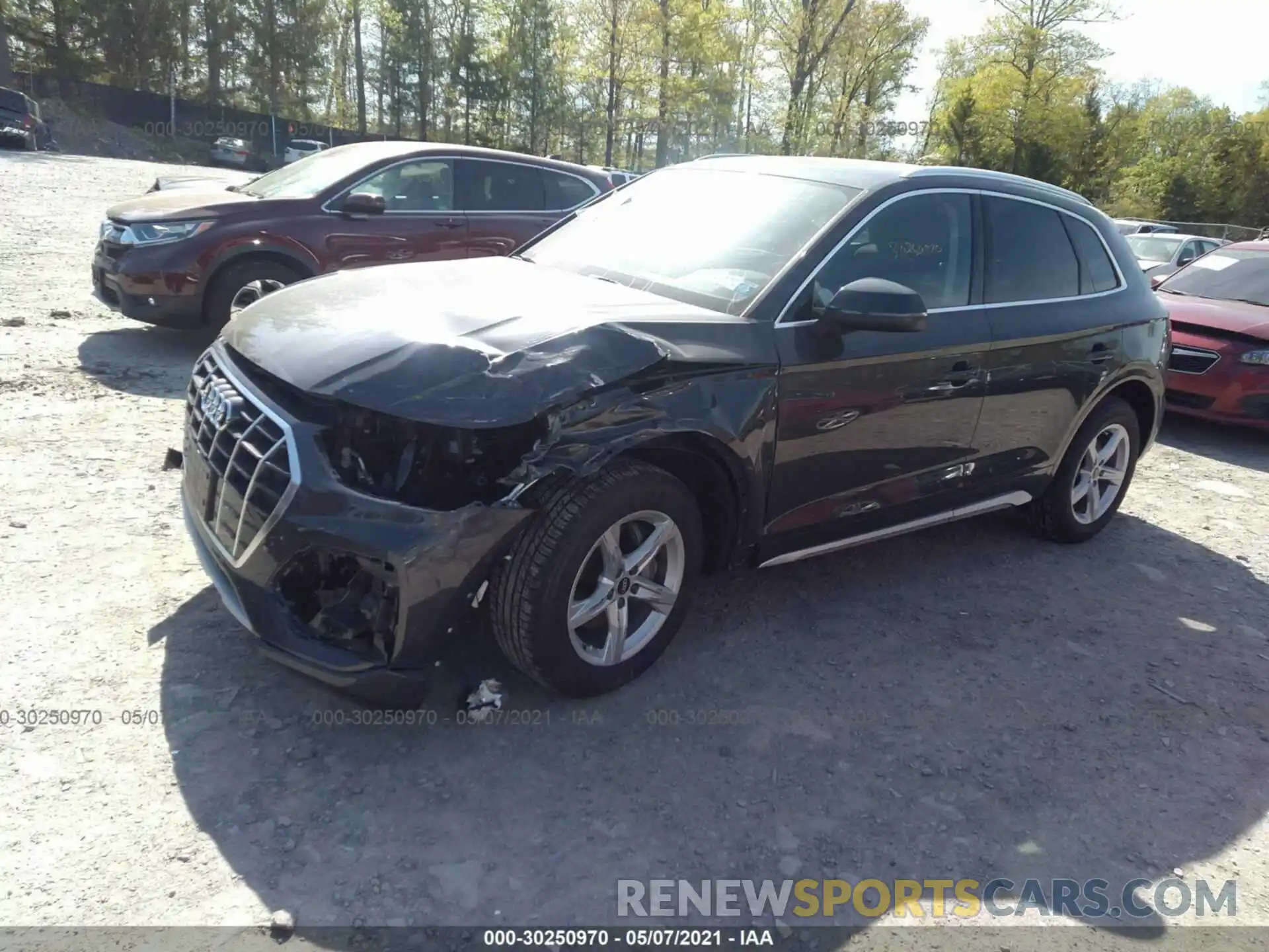 2 Photograph of a damaged car WA1AAAFY6M2004563 AUDI Q5 2021