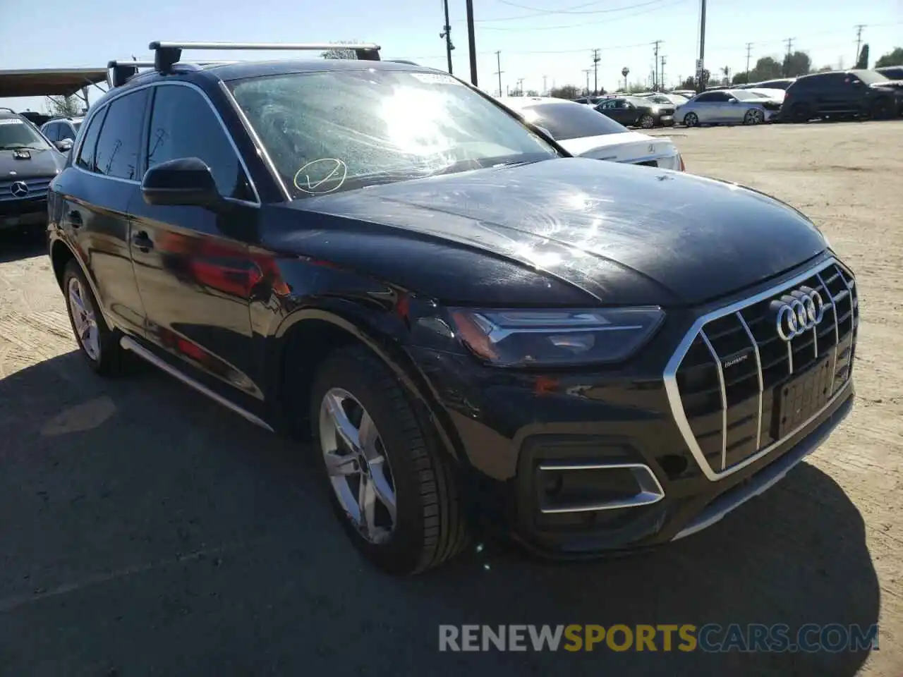 1 Photograph of a damaged car WA1AAAFY6M2005440 AUDI Q5 2021