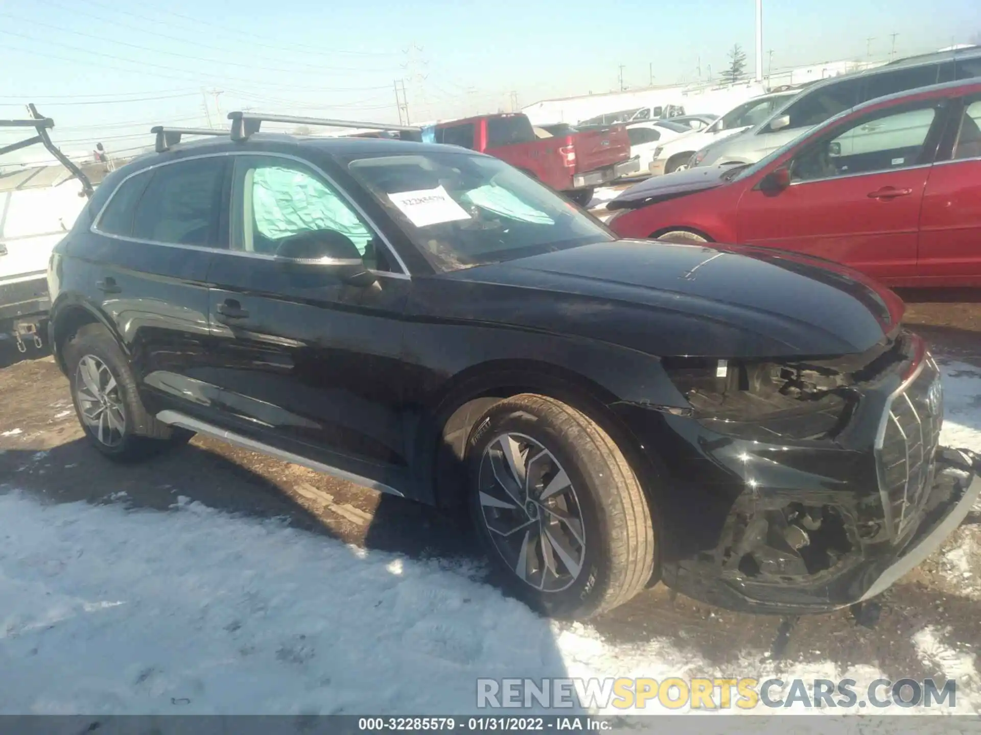 1 Photograph of a damaged car WA1AAAFY6M2008449 AUDI Q5 2021