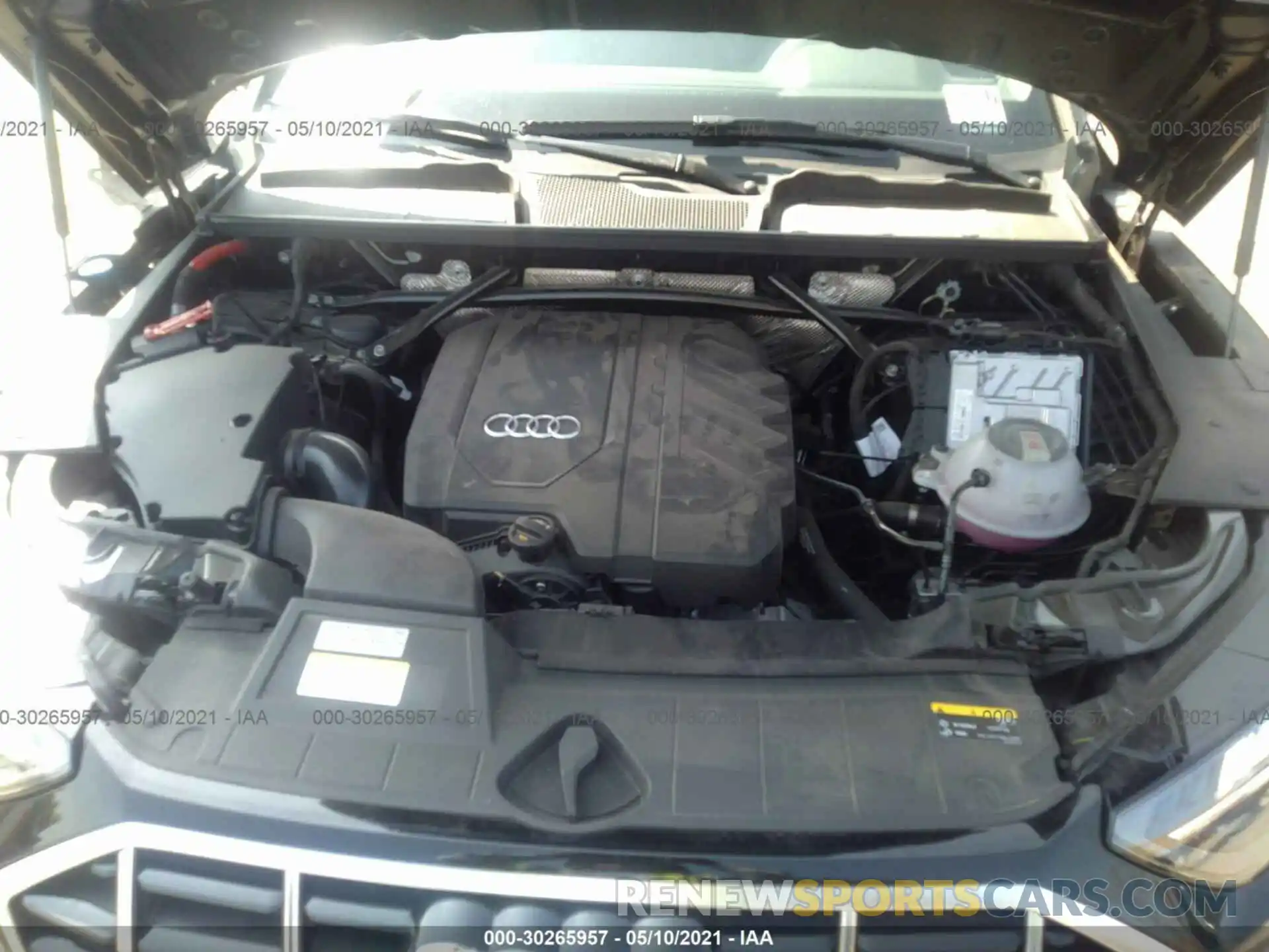 10 Фотография поврежденного автомобиля WA1AAAFY6M2010668 AUDI Q5 2021