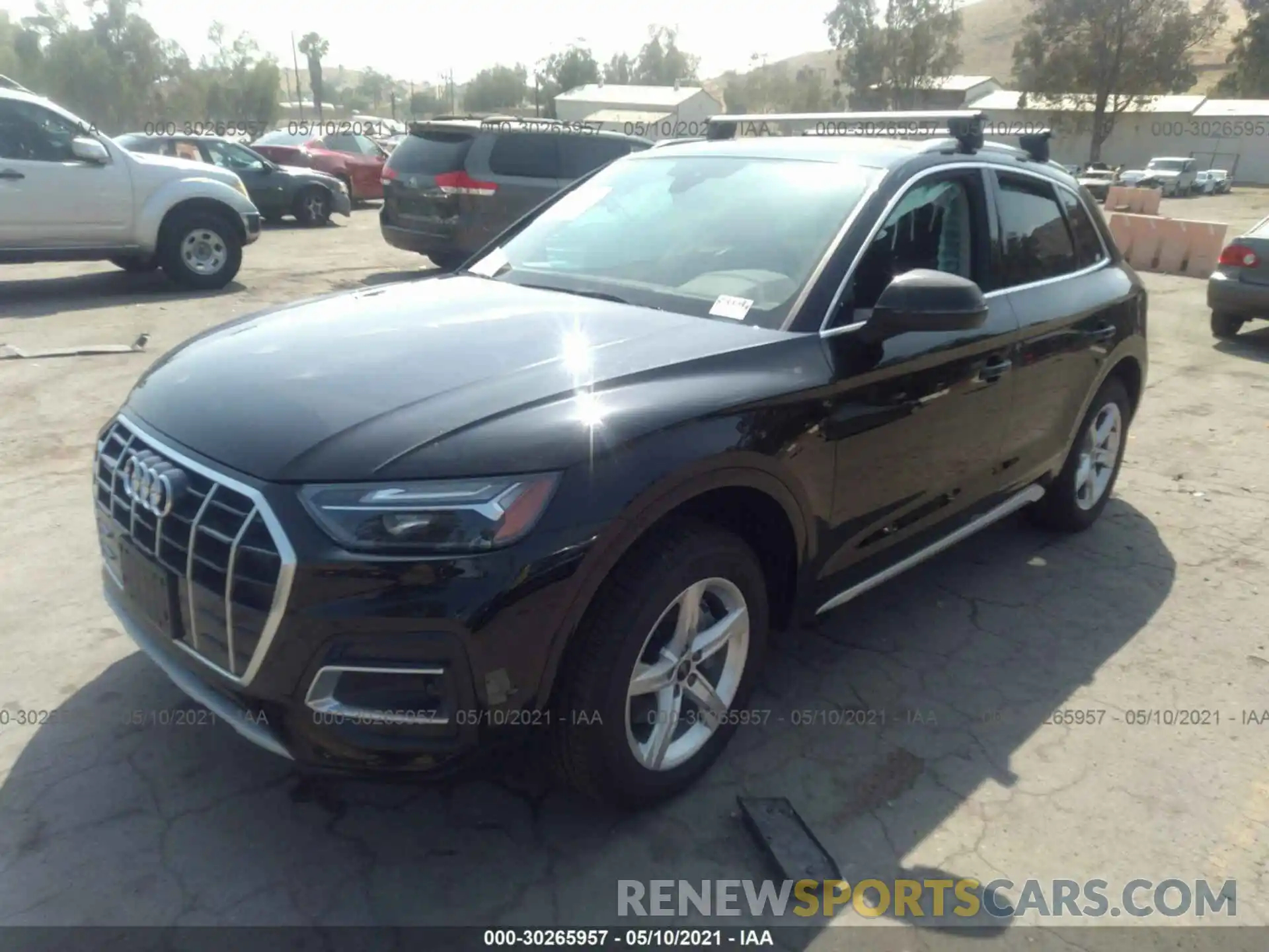 2 Фотография поврежденного автомобиля WA1AAAFY6M2010668 AUDI Q5 2021