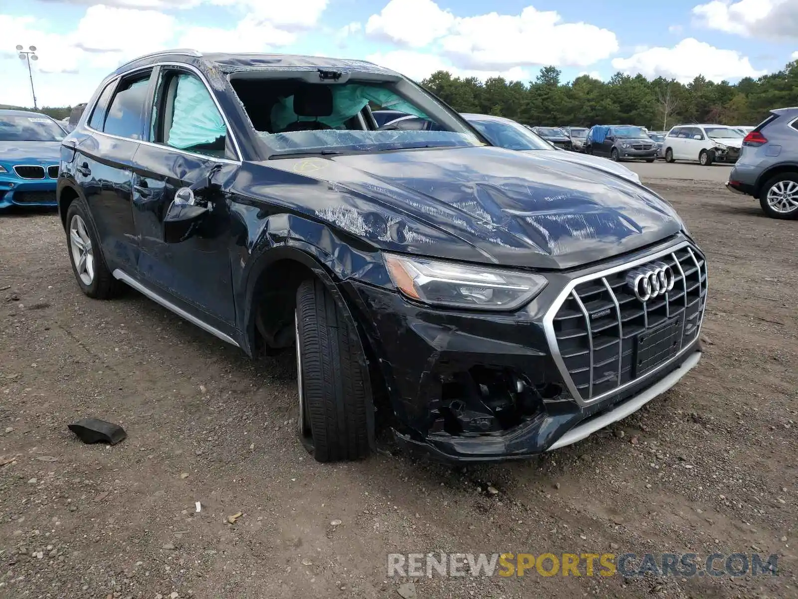 1 Photograph of a damaged car WA1AAAFY6M2030810 AUDI Q5 2021