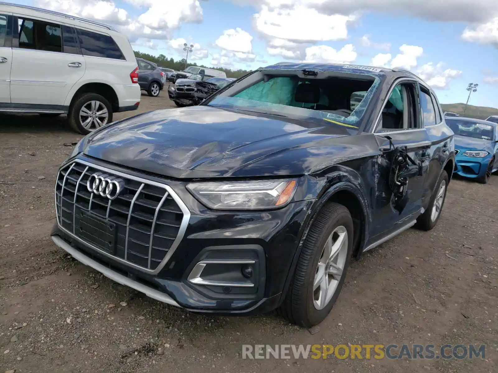 2 Фотография поврежденного автомобиля WA1AAAFY6M2030810 AUDI Q5 2021