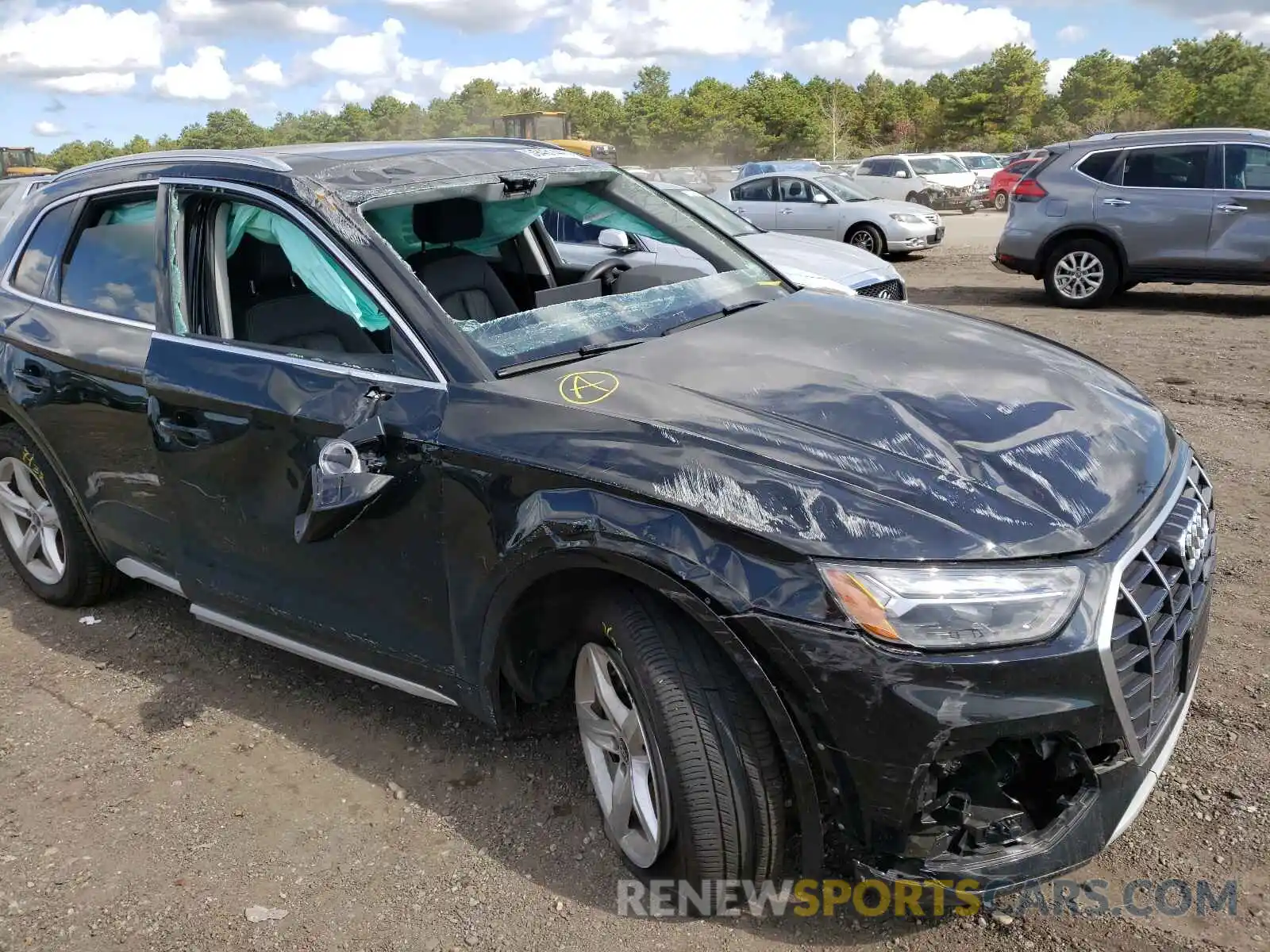 9 Photograph of a damaged car WA1AAAFY6M2030810 AUDI Q5 2021