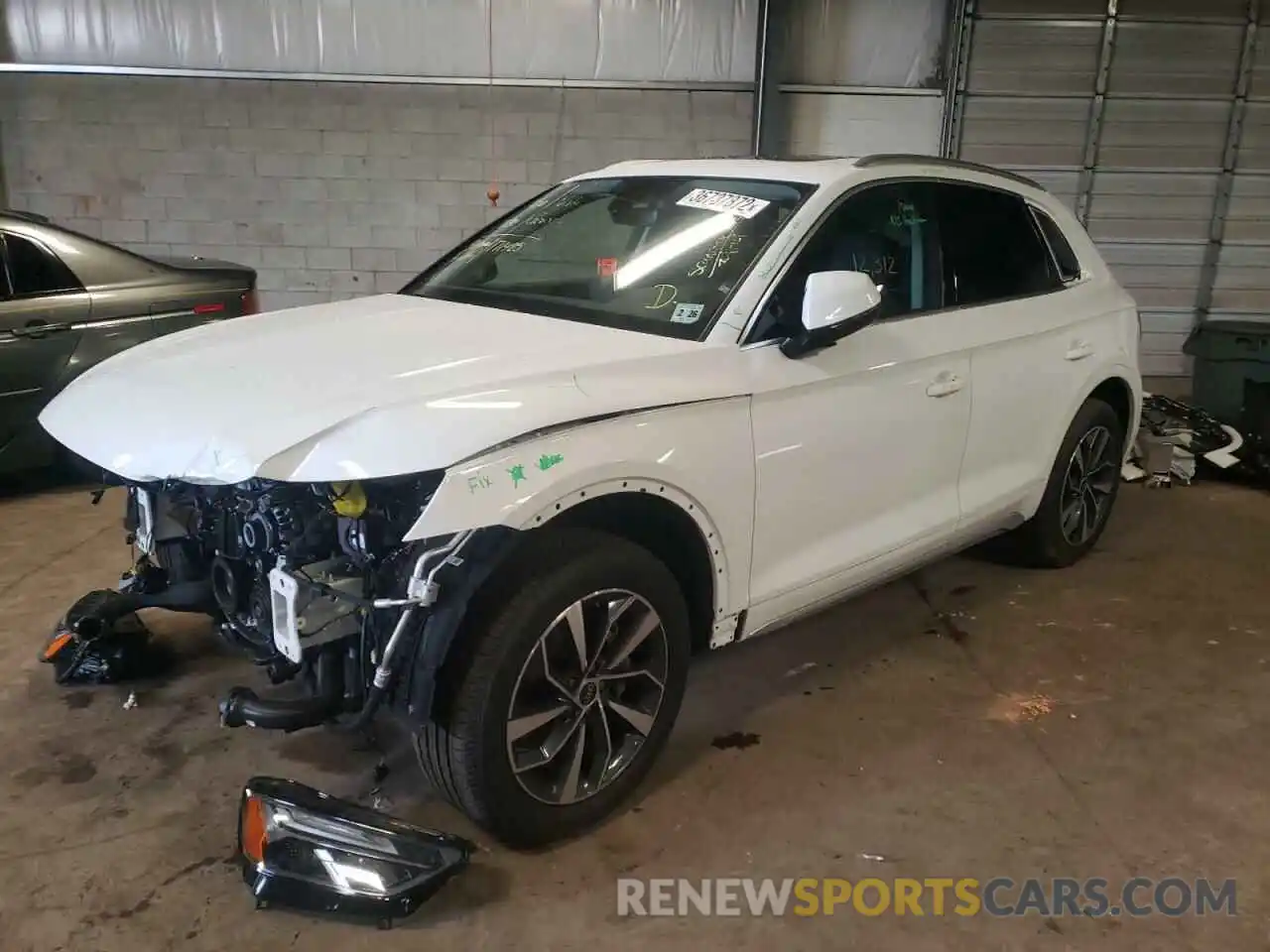 2 Photograph of a damaged car WA1AAAFY6M2038874 AUDI Q5 2021