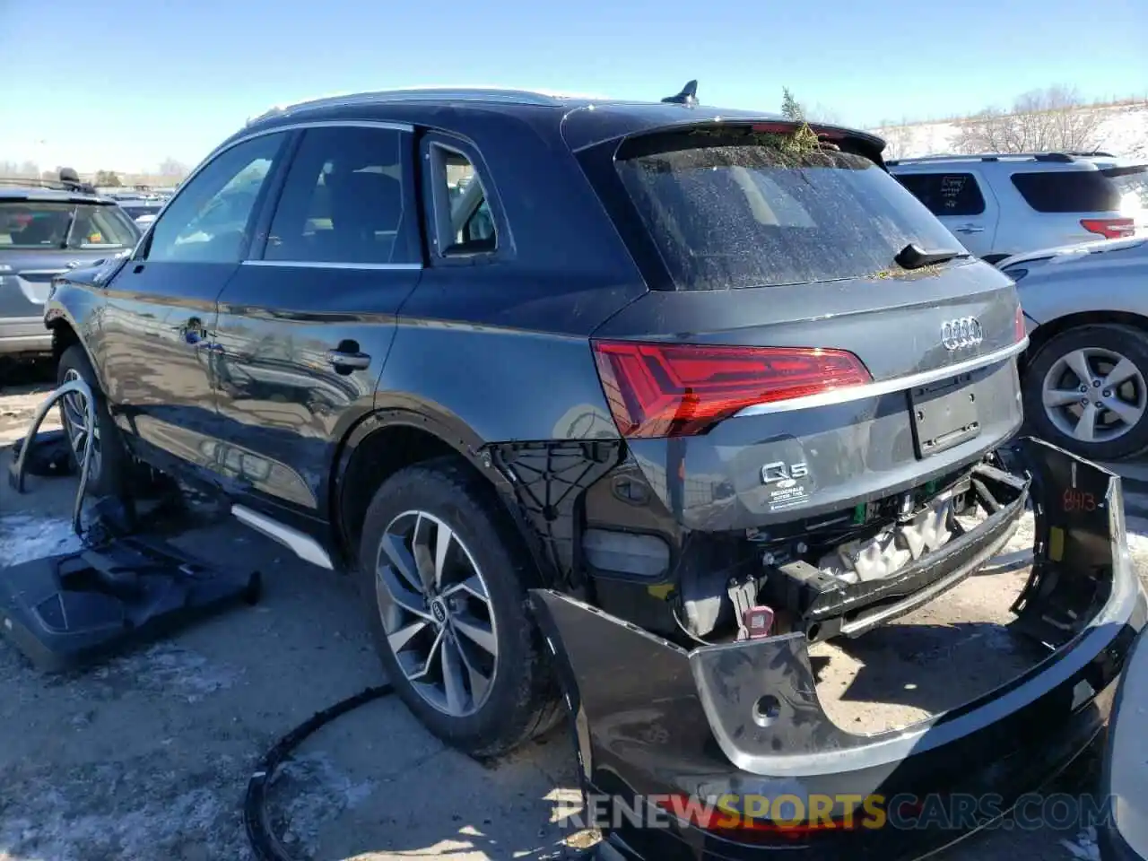 3 Фотография поврежденного автомобиля WA1AAAFY6M2049826 AUDI Q5 2021