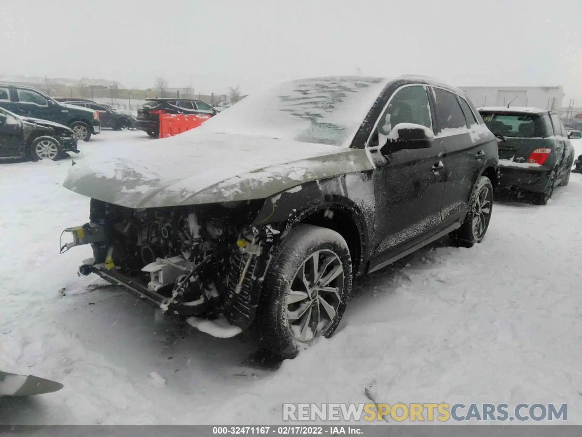 2 Photograph of a damaged car WA1AAAFY6M2050555 AUDI Q5 2021