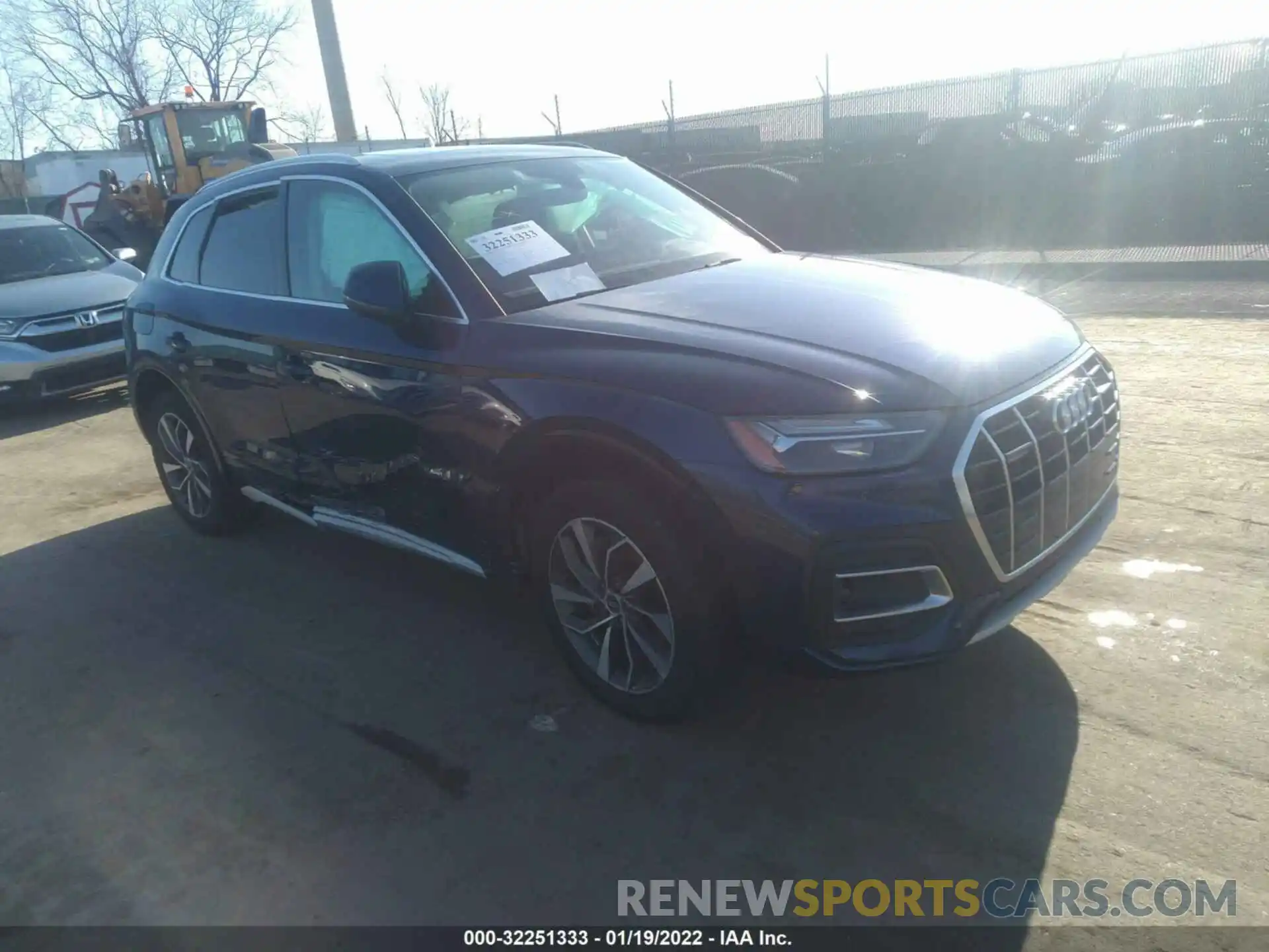 1 Фотография поврежденного автомобиля WA1AAAFY6M2056663 AUDI Q5 2021