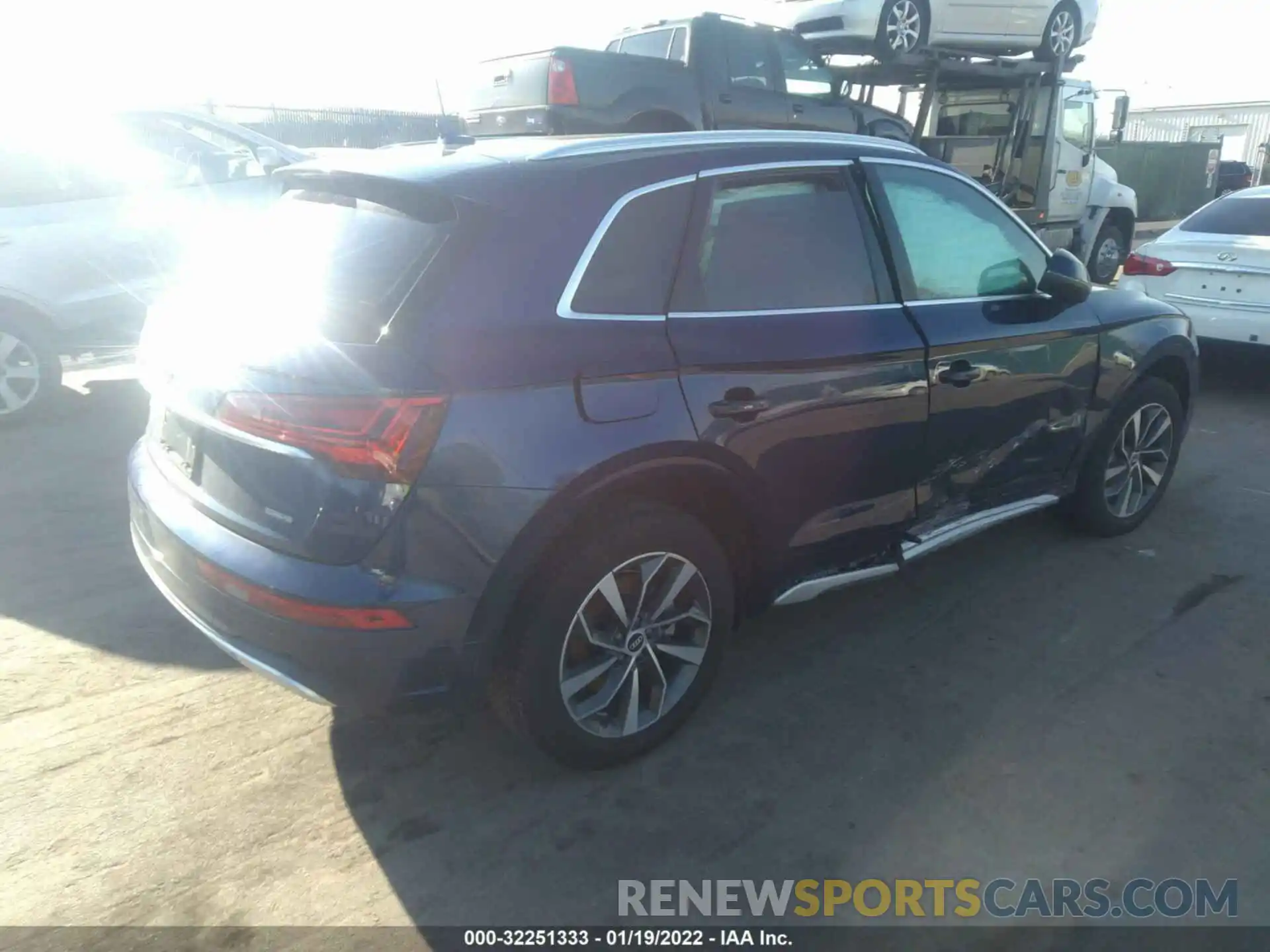 4 Фотография поврежденного автомобиля WA1AAAFY6M2056663 AUDI Q5 2021