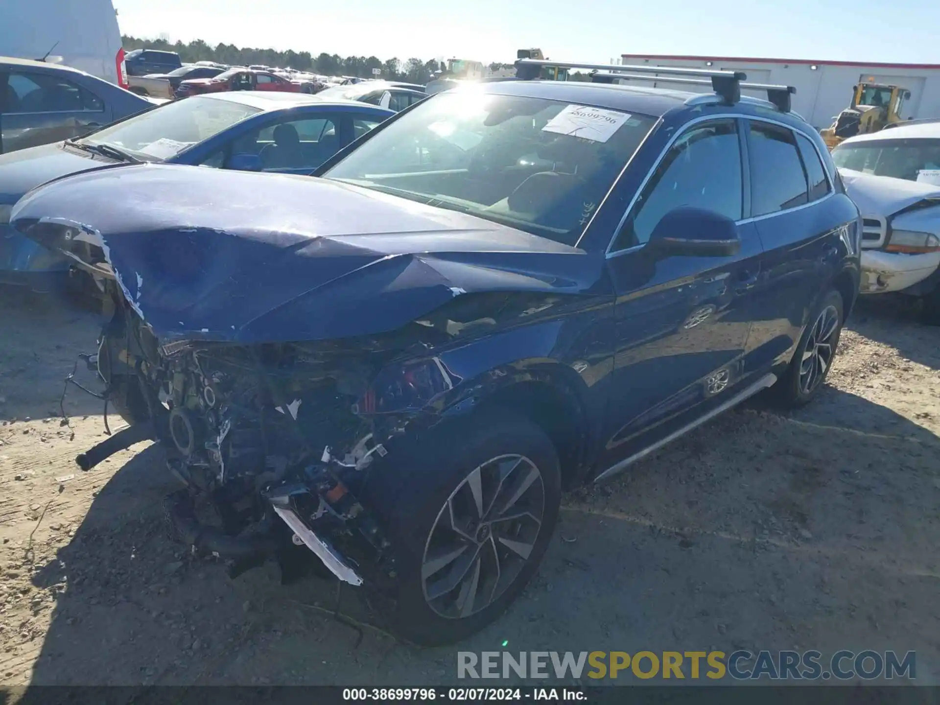 2 Photograph of a damaged car WA1AAAFY6M2093146 AUDI Q5 2021