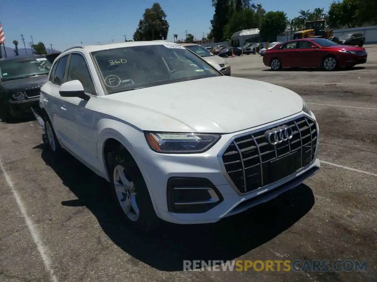 1 Photograph of a damaged car WA1AAAFY6M2101696 AUDI Q5 2021