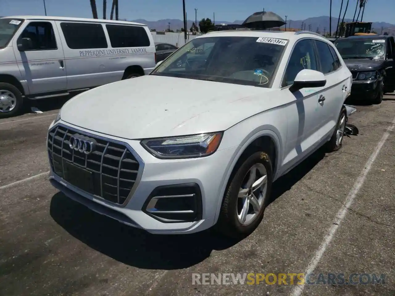 2 Photograph of a damaged car WA1AAAFY6M2101696 AUDI Q5 2021