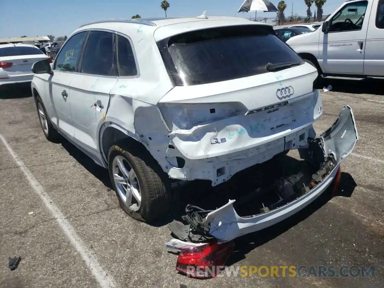 3 Photograph of a damaged car WA1AAAFY6M2101696 AUDI Q5 2021