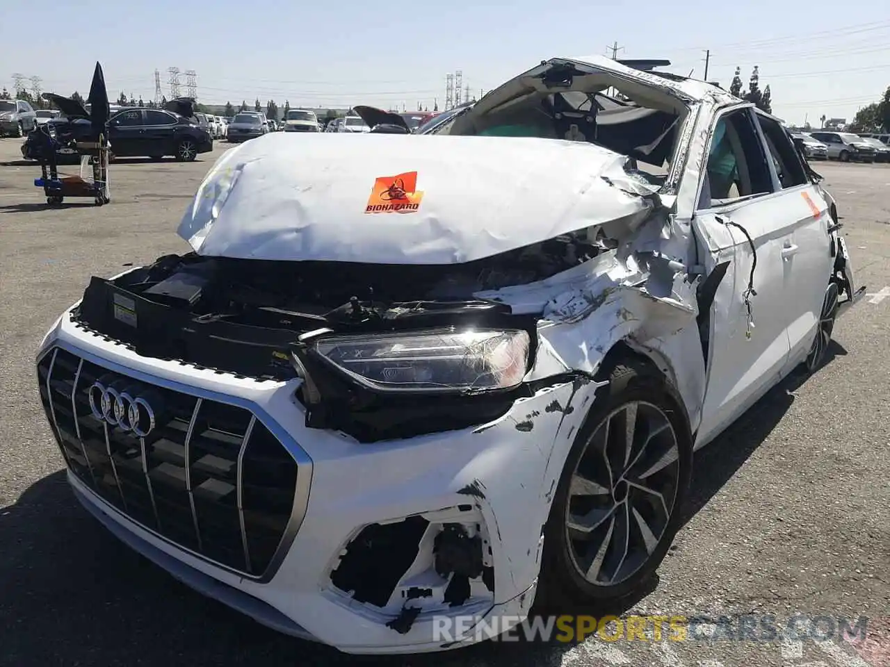 2 Photograph of a damaged car WA1AAAFY6M2139686 AUDI Q5 2021