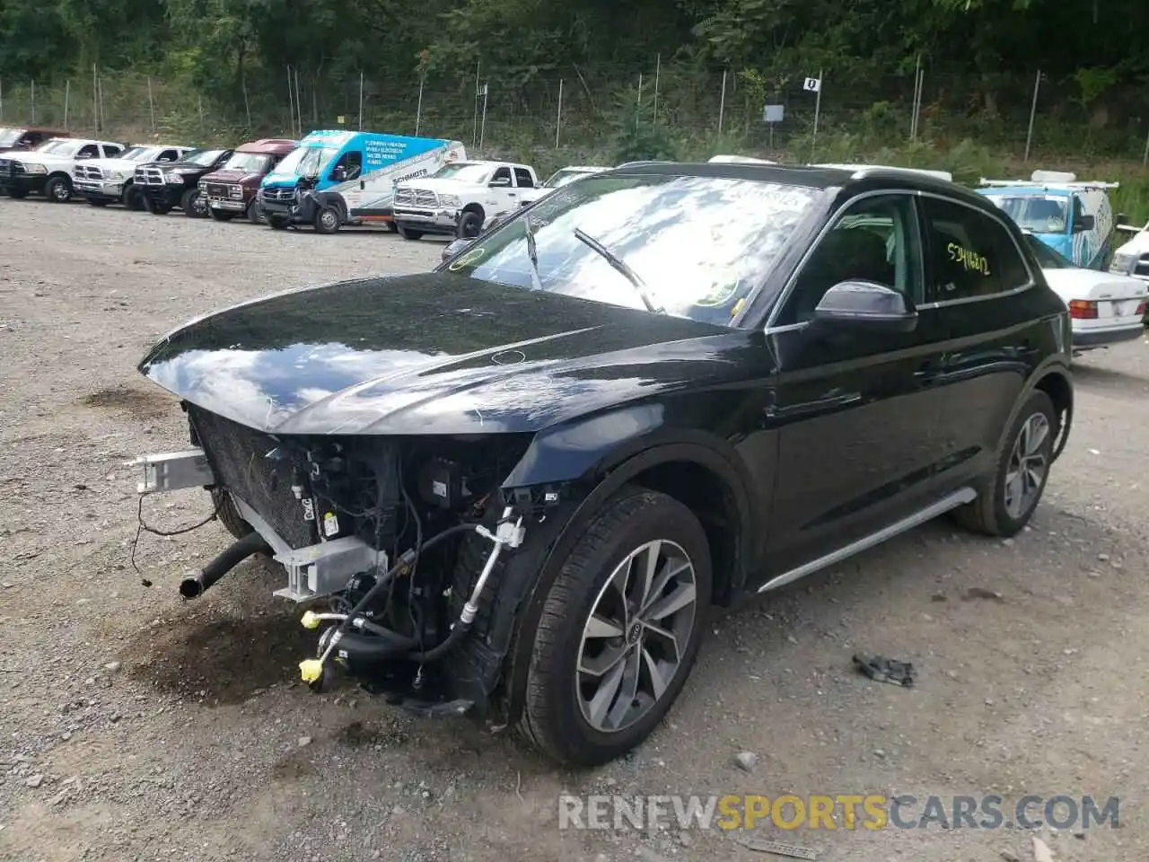 2 Photograph of a damaged car WA1AAAFY7M2005026 AUDI Q5 2021