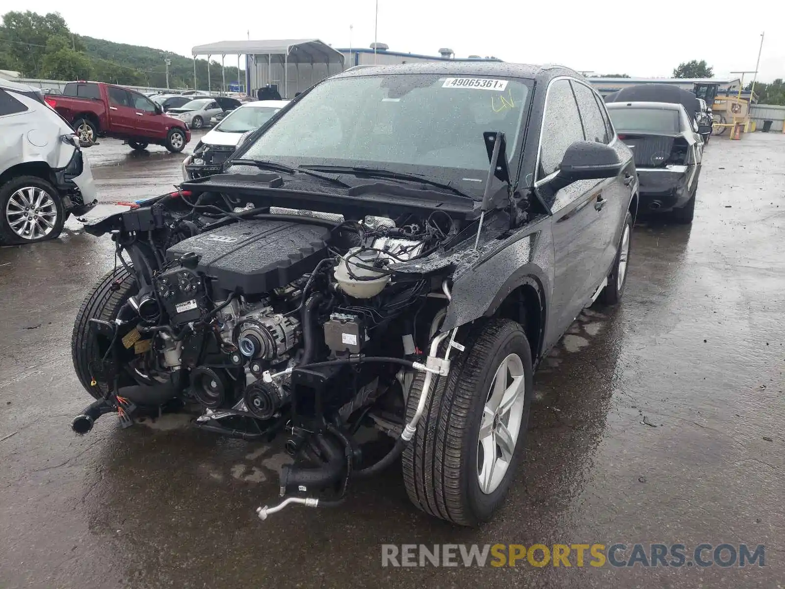 2 Photograph of a damaged car WA1AAAFY7M2008721 AUDI Q5 2021