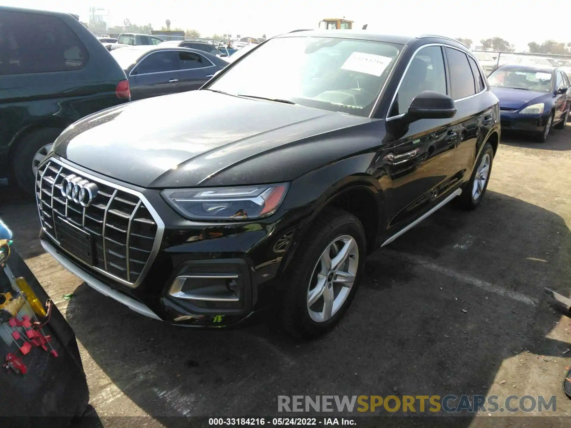 2 Photograph of a damaged car WA1AAAFY7M2010209 AUDI Q5 2021