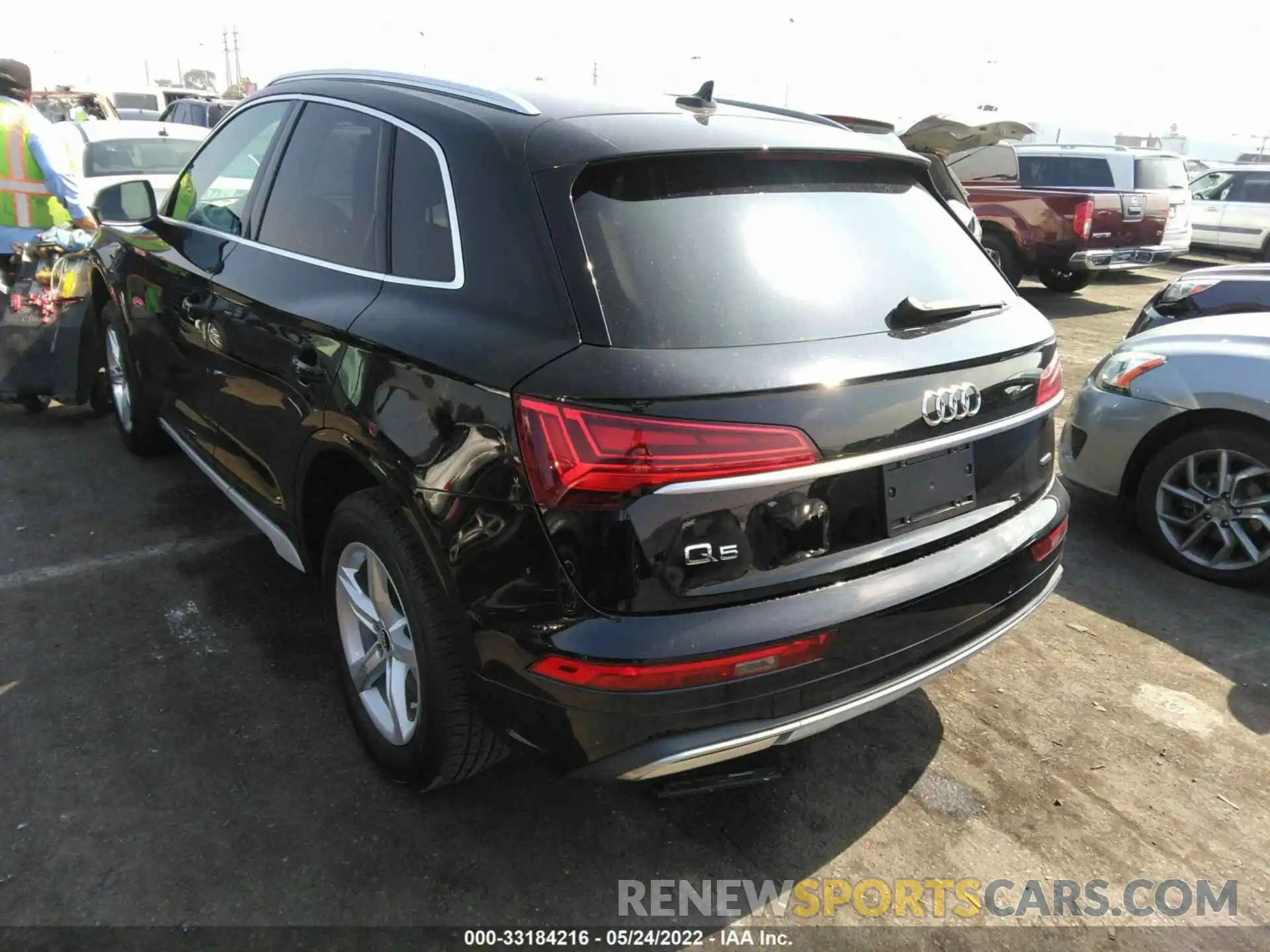 3 Фотография поврежденного автомобиля WA1AAAFY7M2010209 AUDI Q5 2021