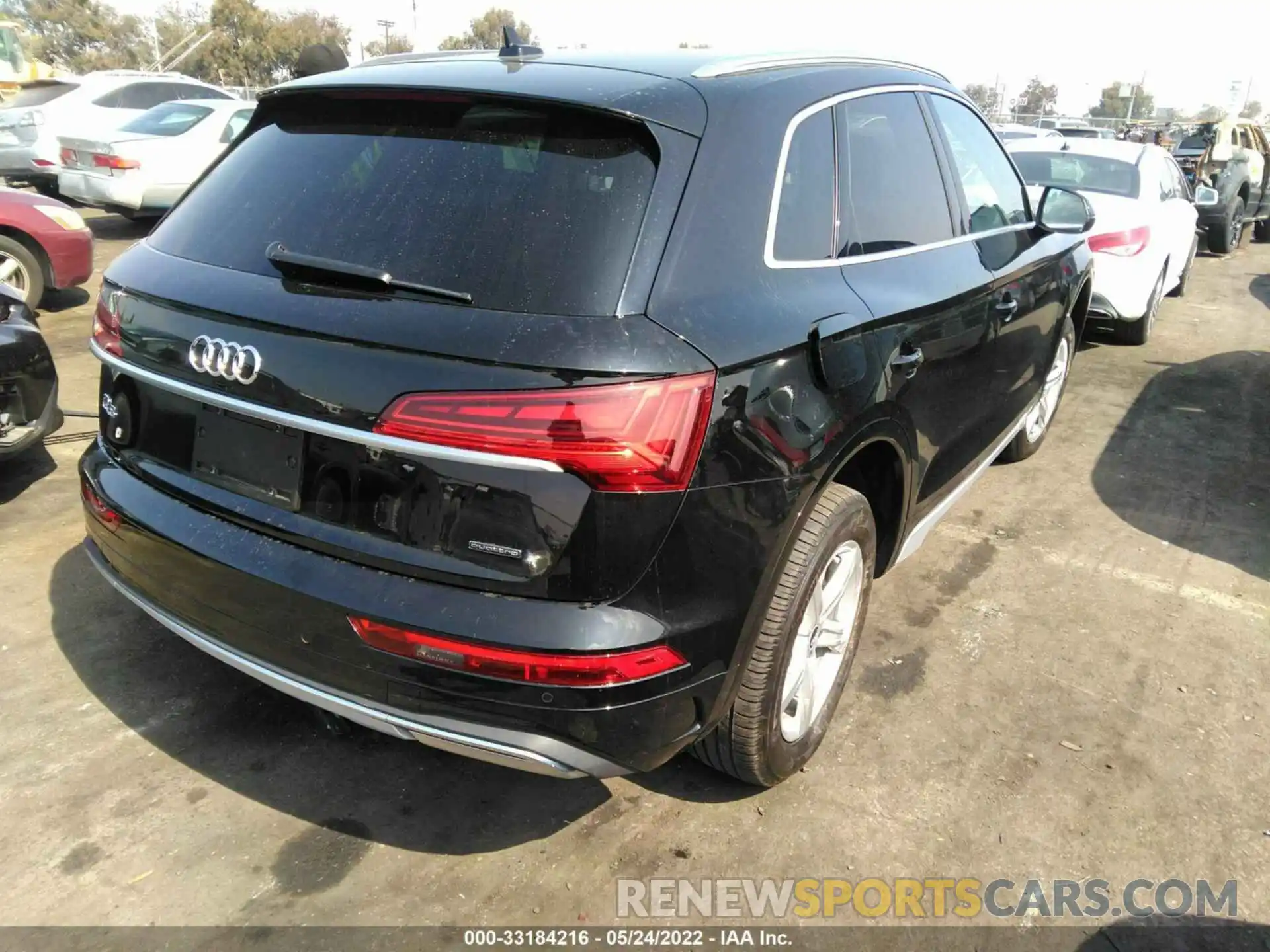 4 Фотография поврежденного автомобиля WA1AAAFY7M2010209 AUDI Q5 2021