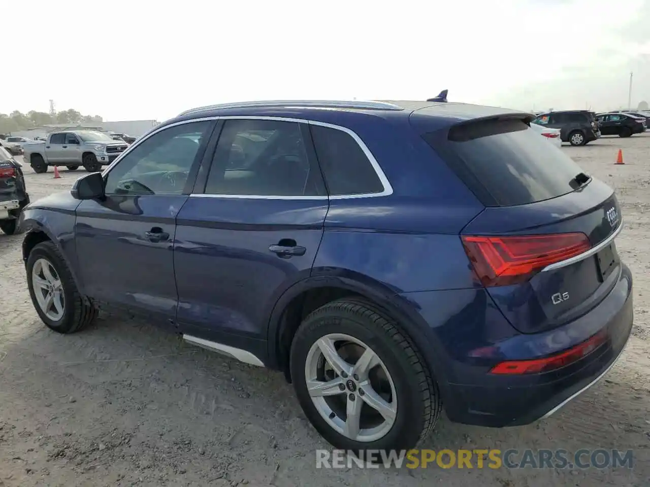 2 Фотография поврежденного автомобиля WA1AAAFY7M2053495 AUDI Q5 2021