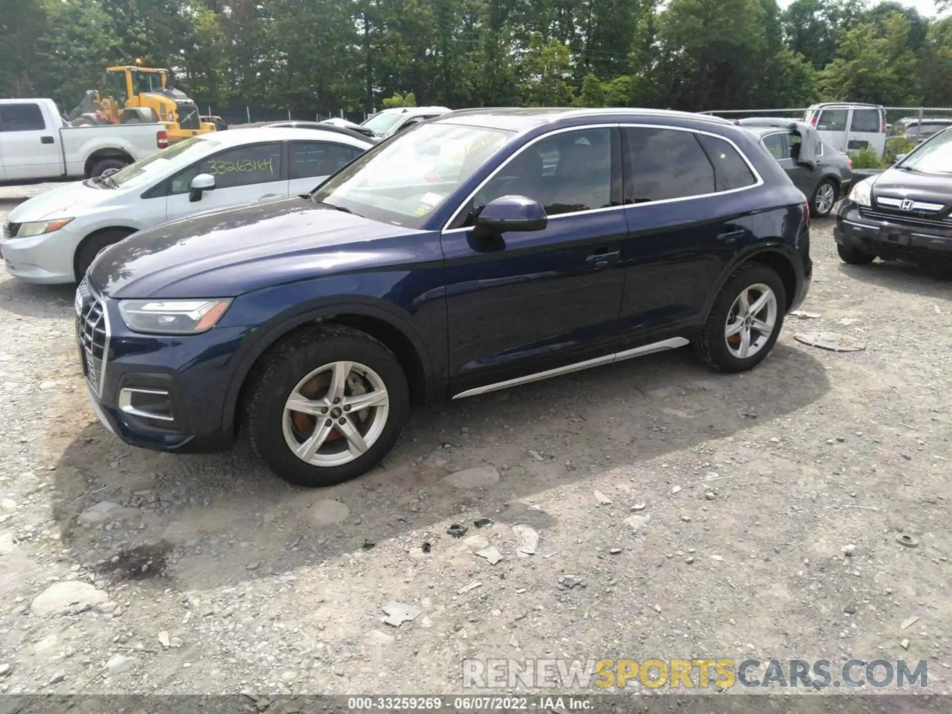 2 Photograph of a damaged car WA1AAAFY7M2060608 AUDI Q5 2021