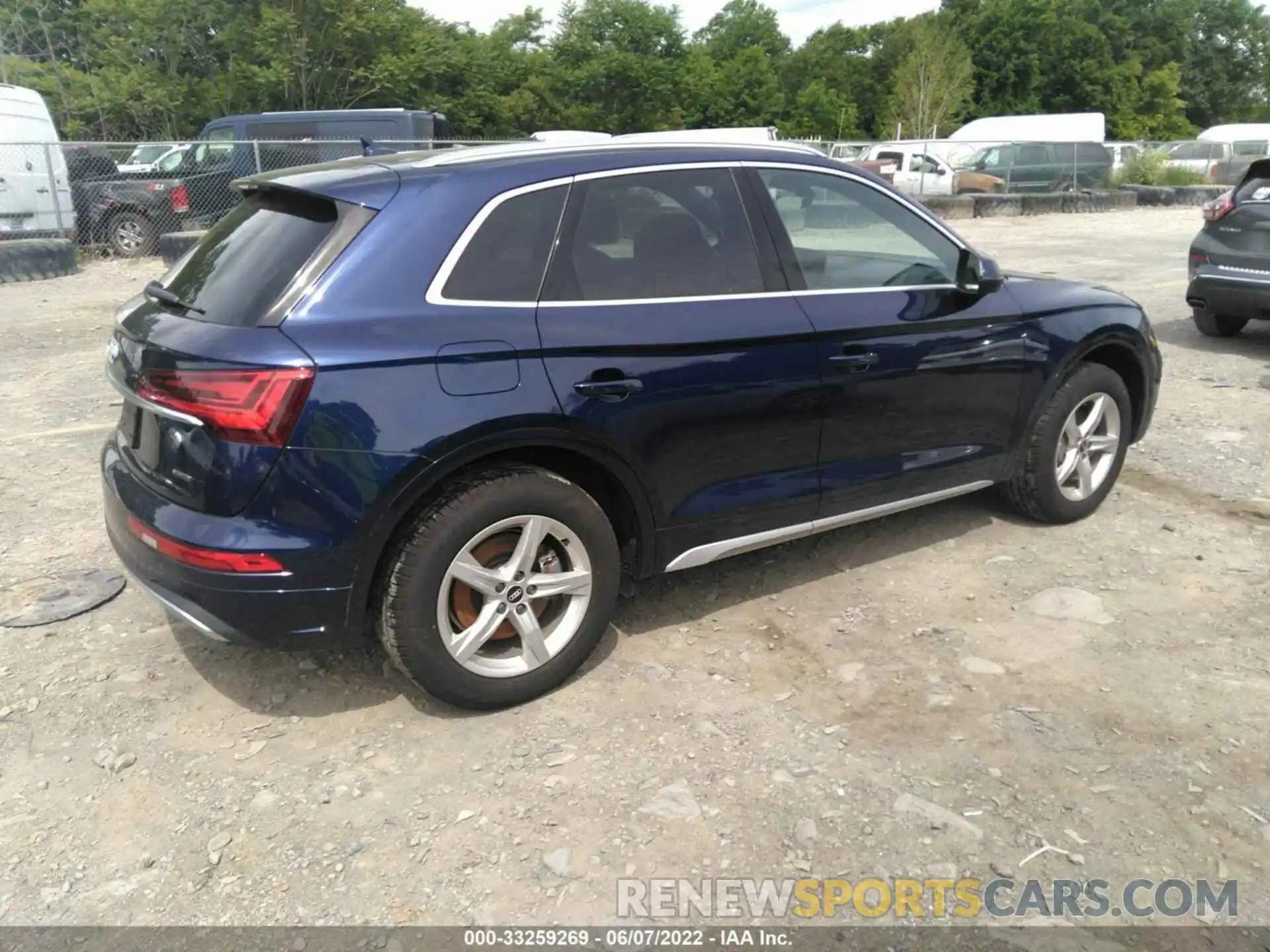 4 Фотография поврежденного автомобиля WA1AAAFY7M2060608 AUDI Q5 2021